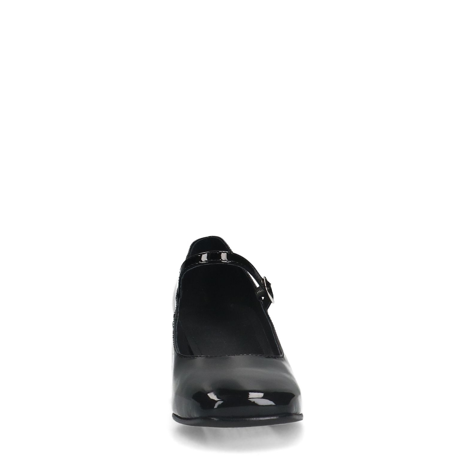Zwarte lakleren Mary Jane pumps
