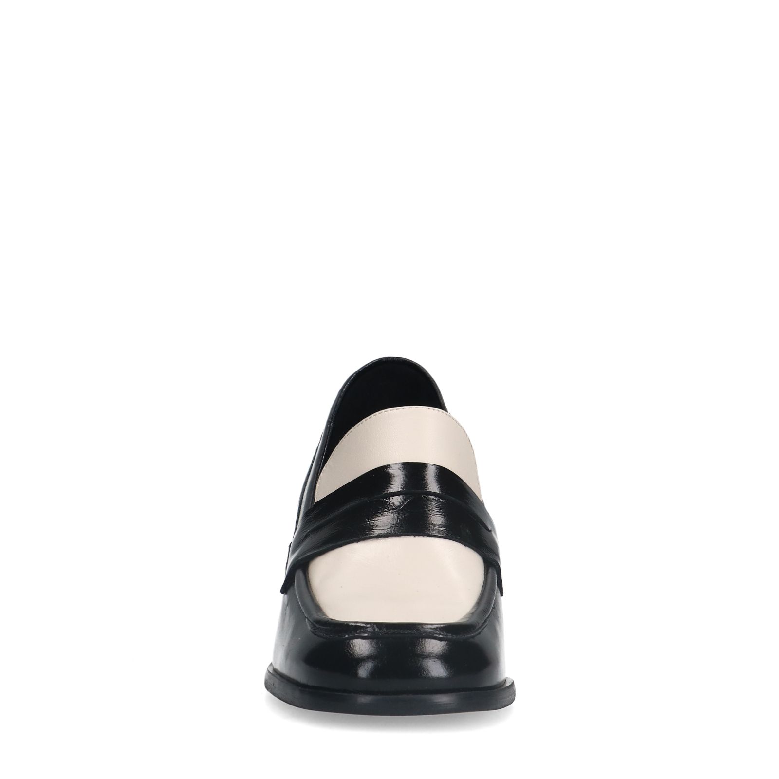 Zwarte lakleren pumps