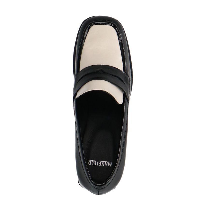 Zwarte lakleren pumps