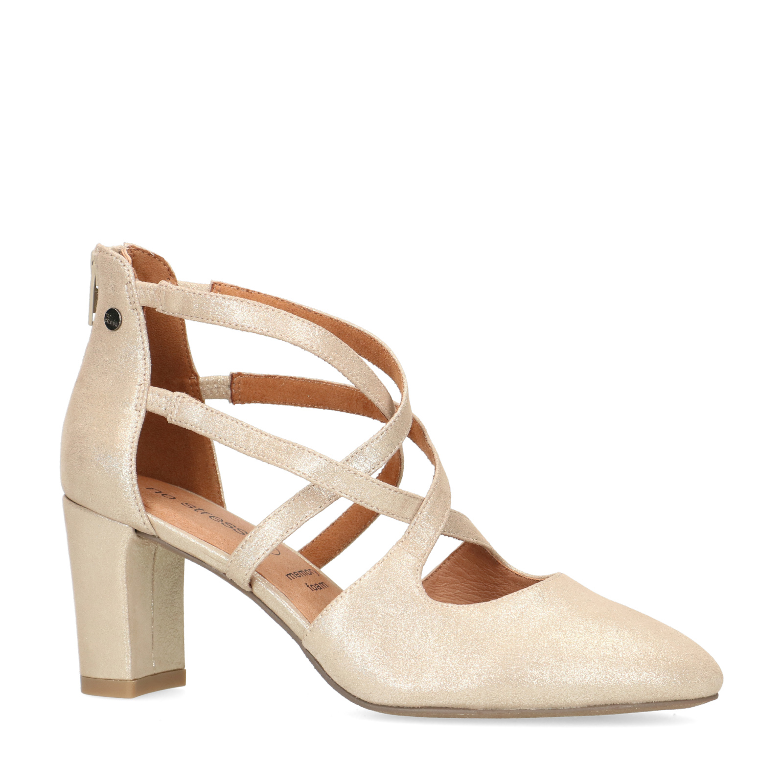 Goudkleurige pumps online