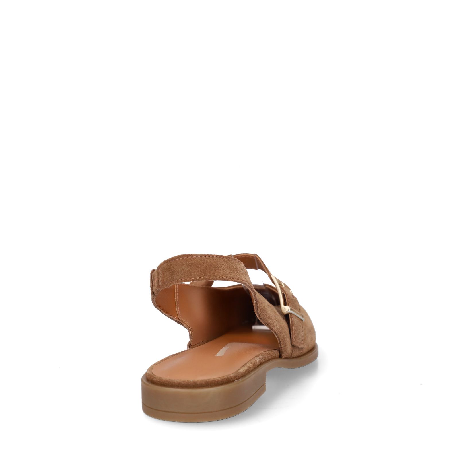 Bruine suède slingbacks