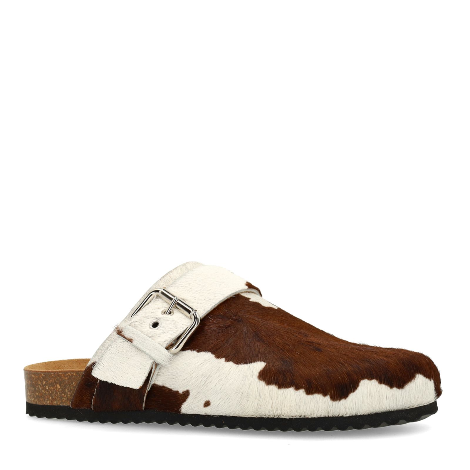 Cow clogs met gesp