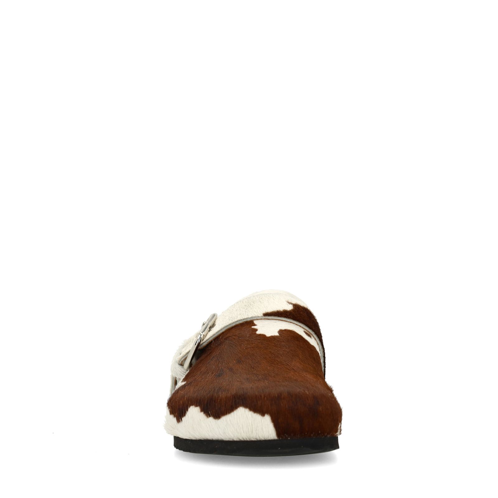 Cow clogs met gesp