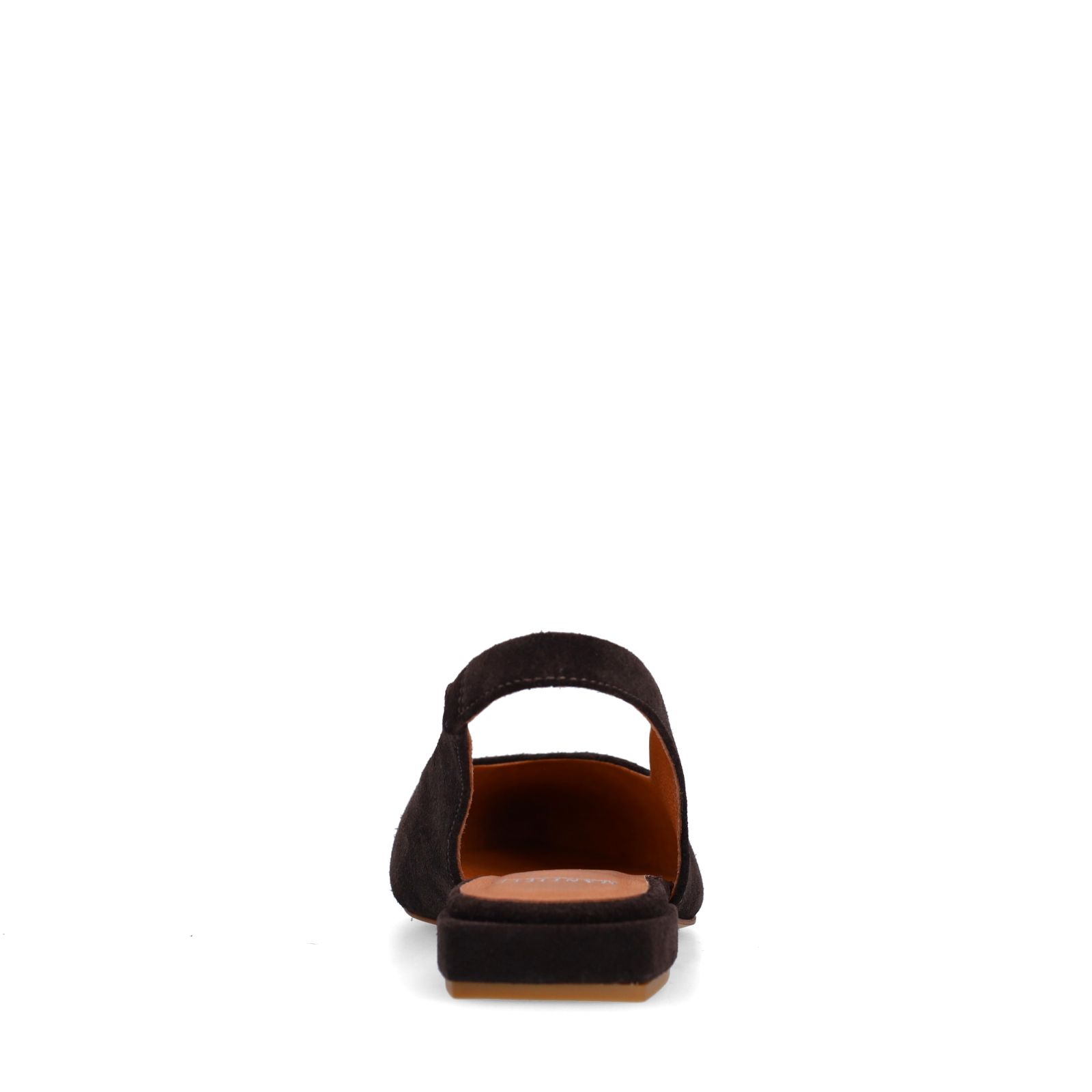 Bruine suède slingbacks
