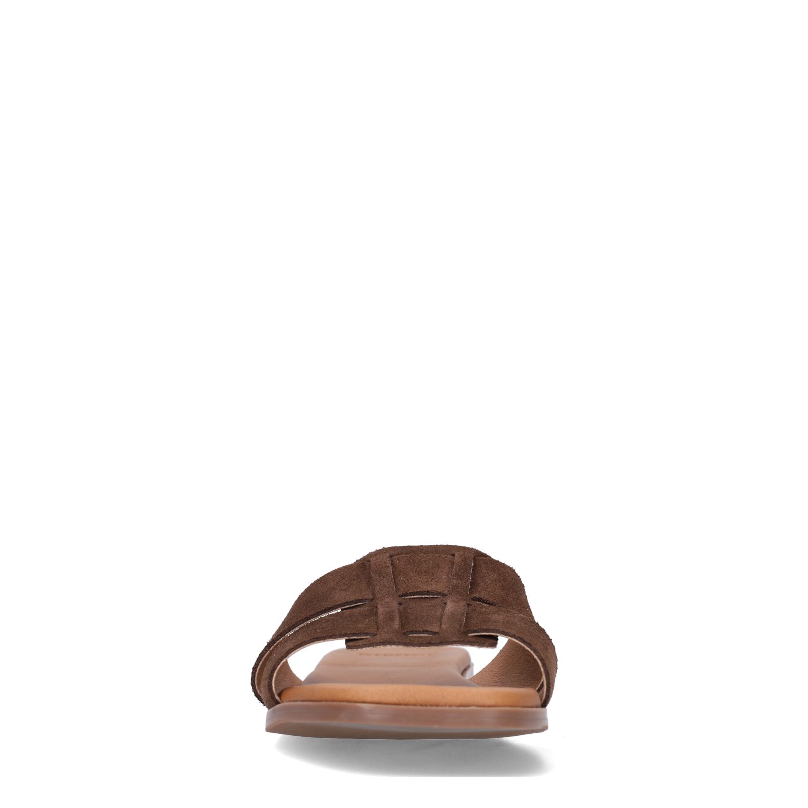 Bruine suède slippers