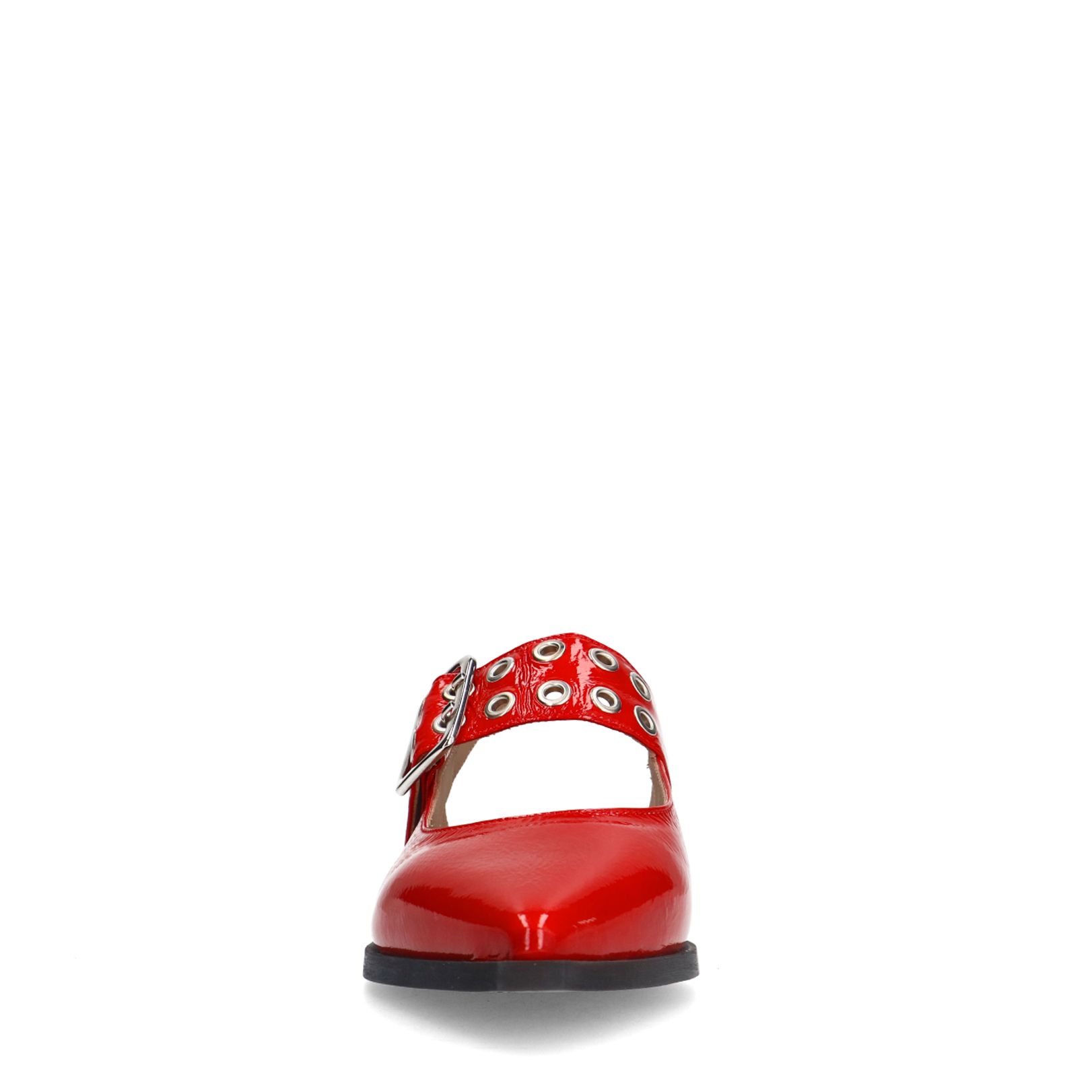 Rode lakleren slingbacks