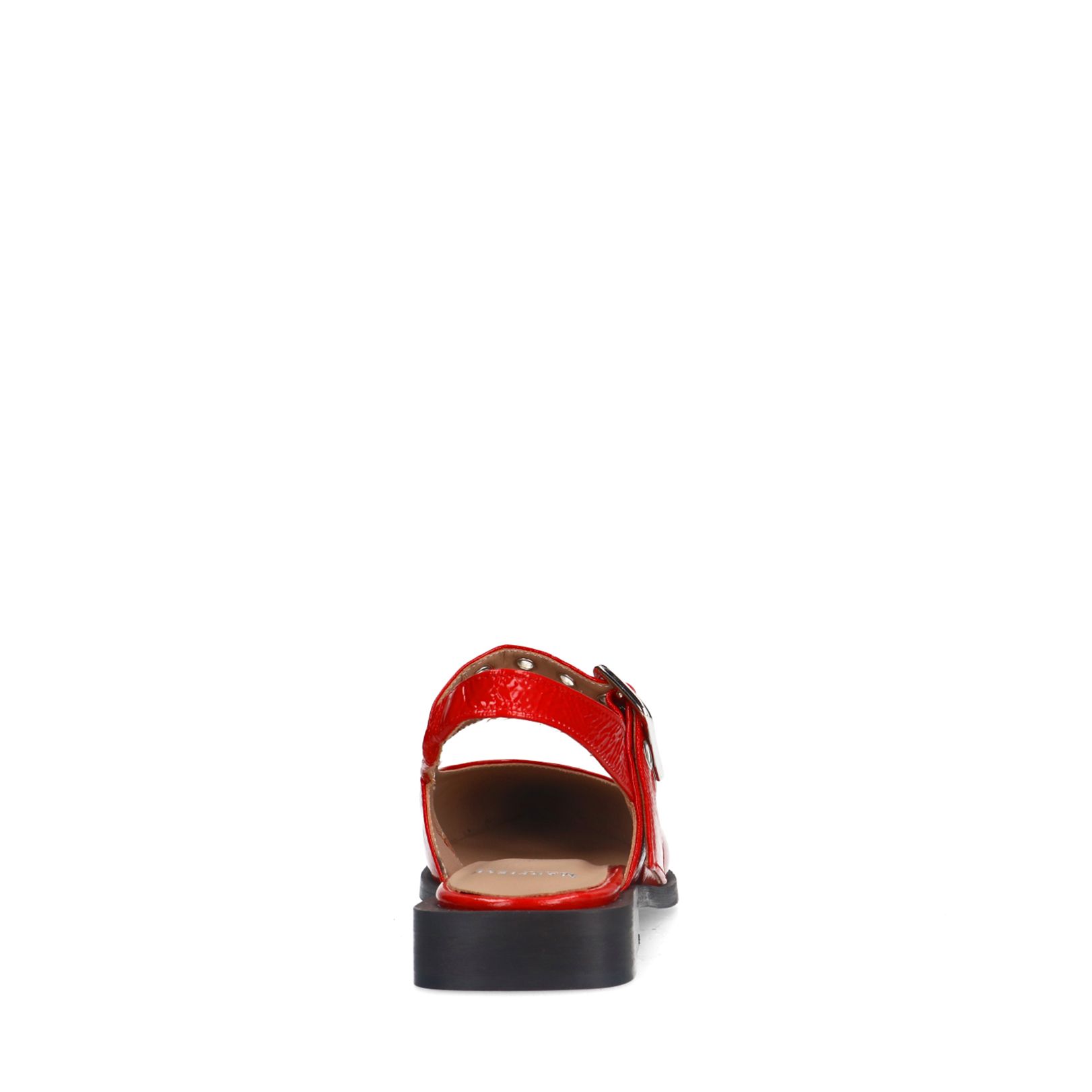 Rode lakleren slingbacks