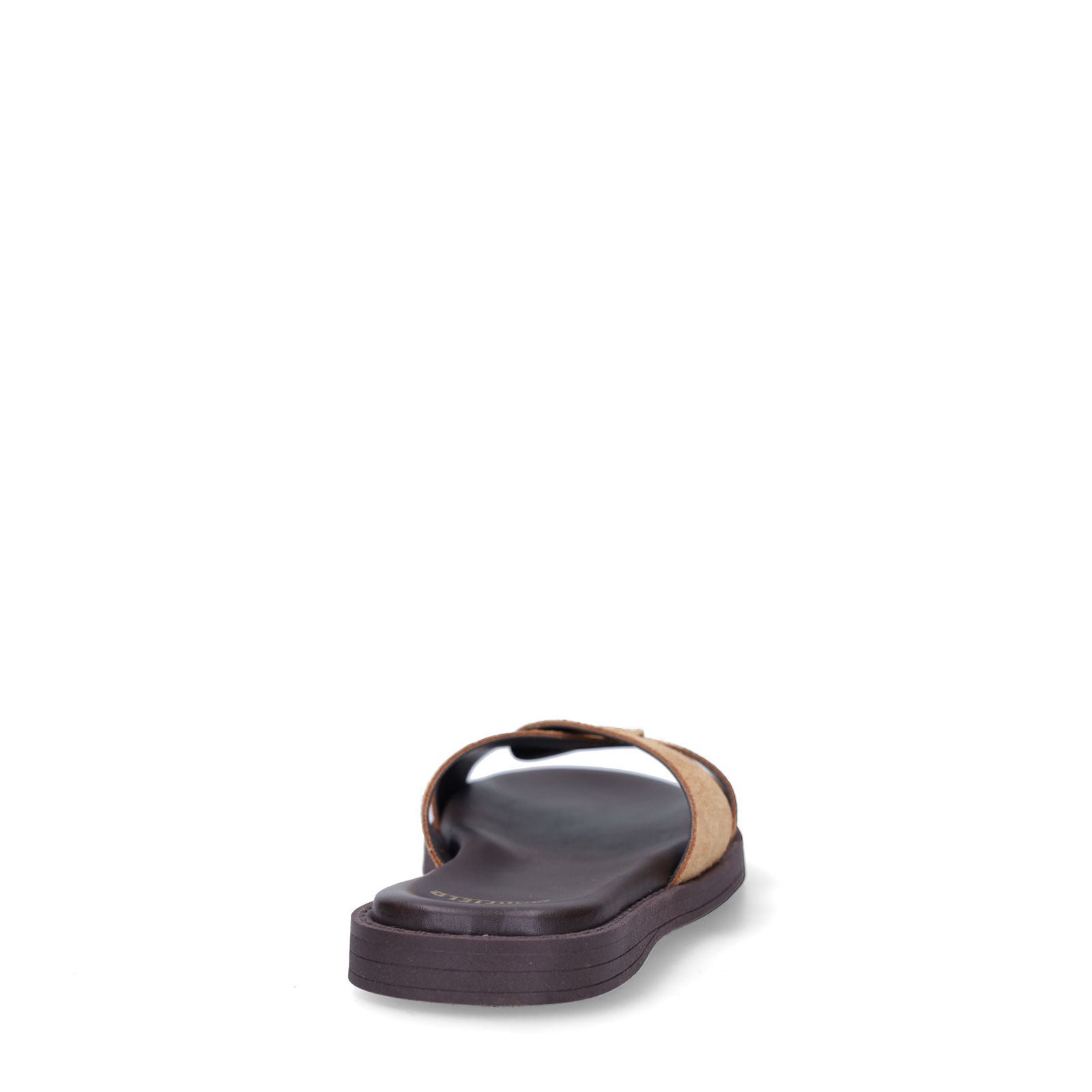 Bruine suède slippers