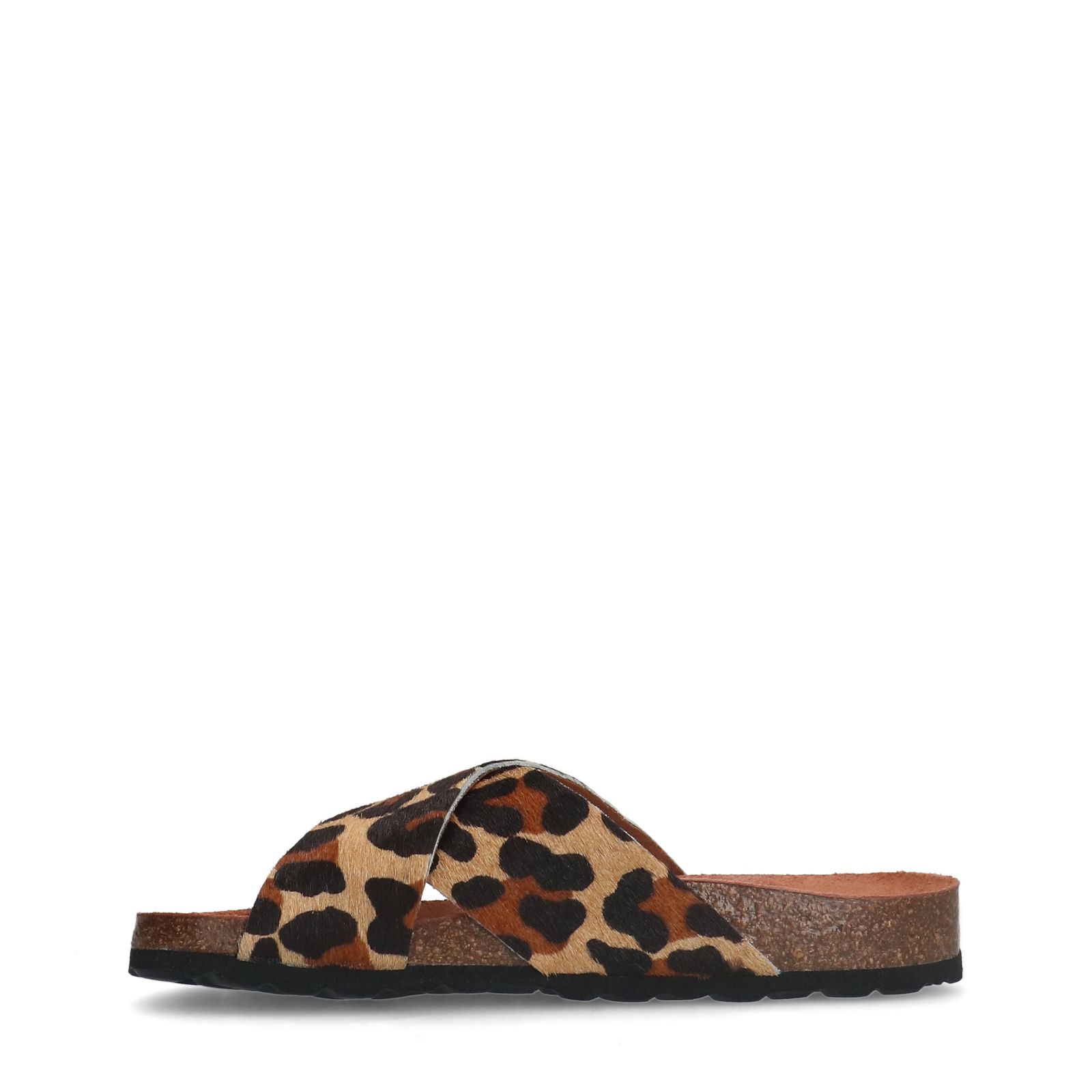 Sandalen mit Leoprint