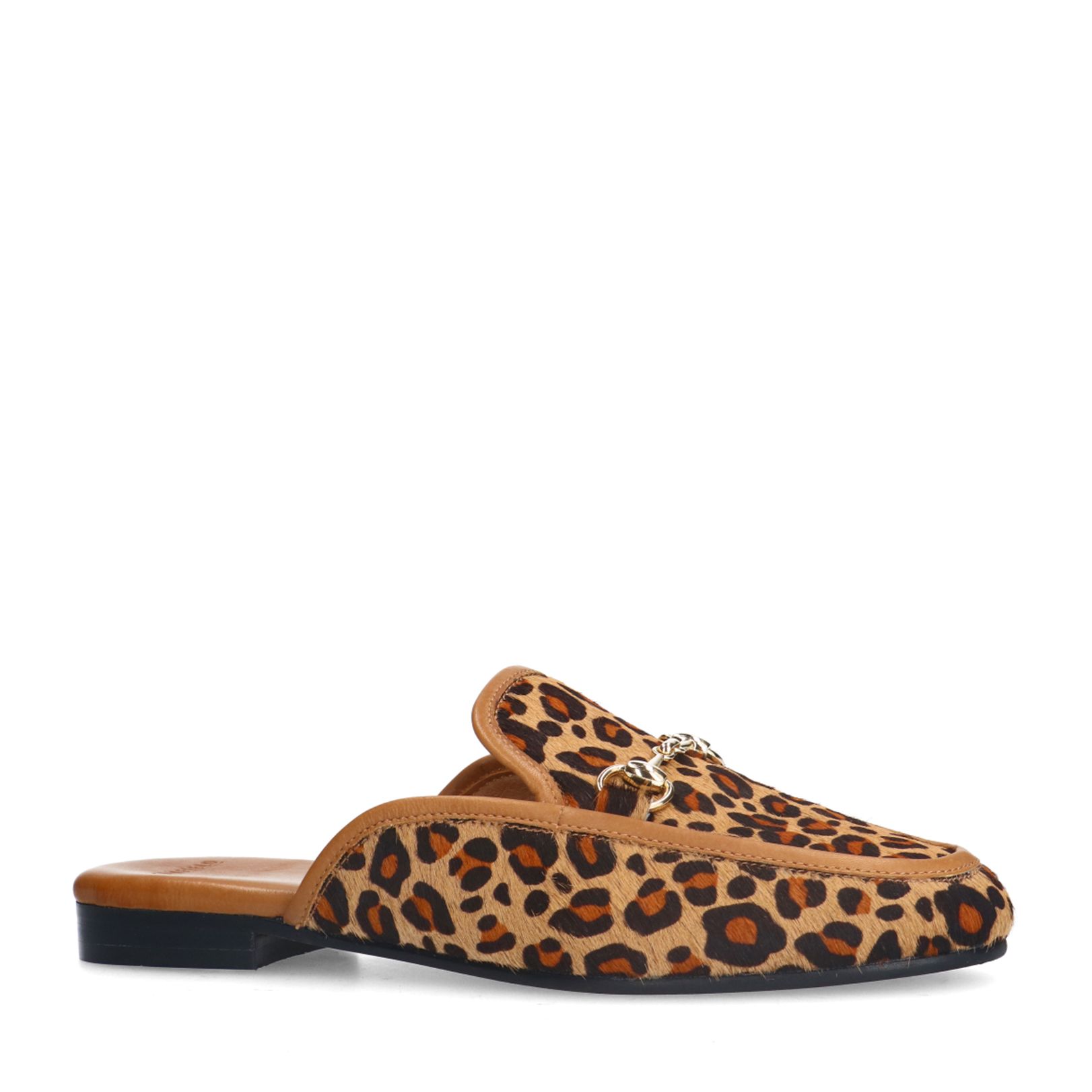 Mules mit Pantherprint