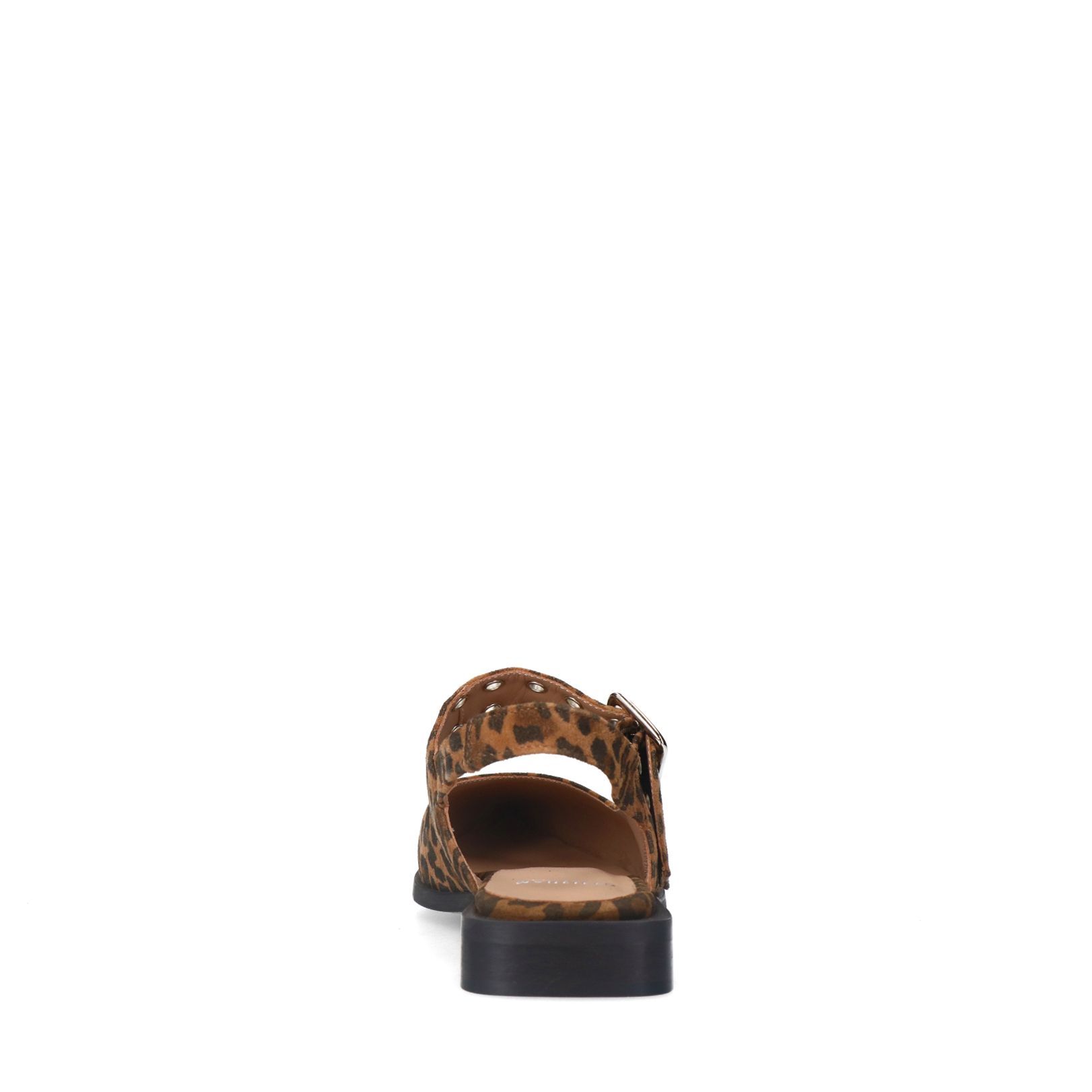Leopard suède slingbacks