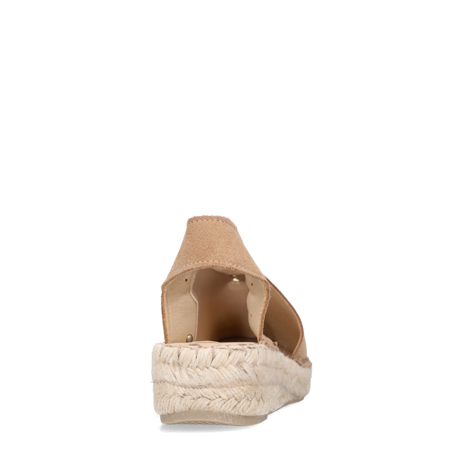 Taupe suède sleehakken