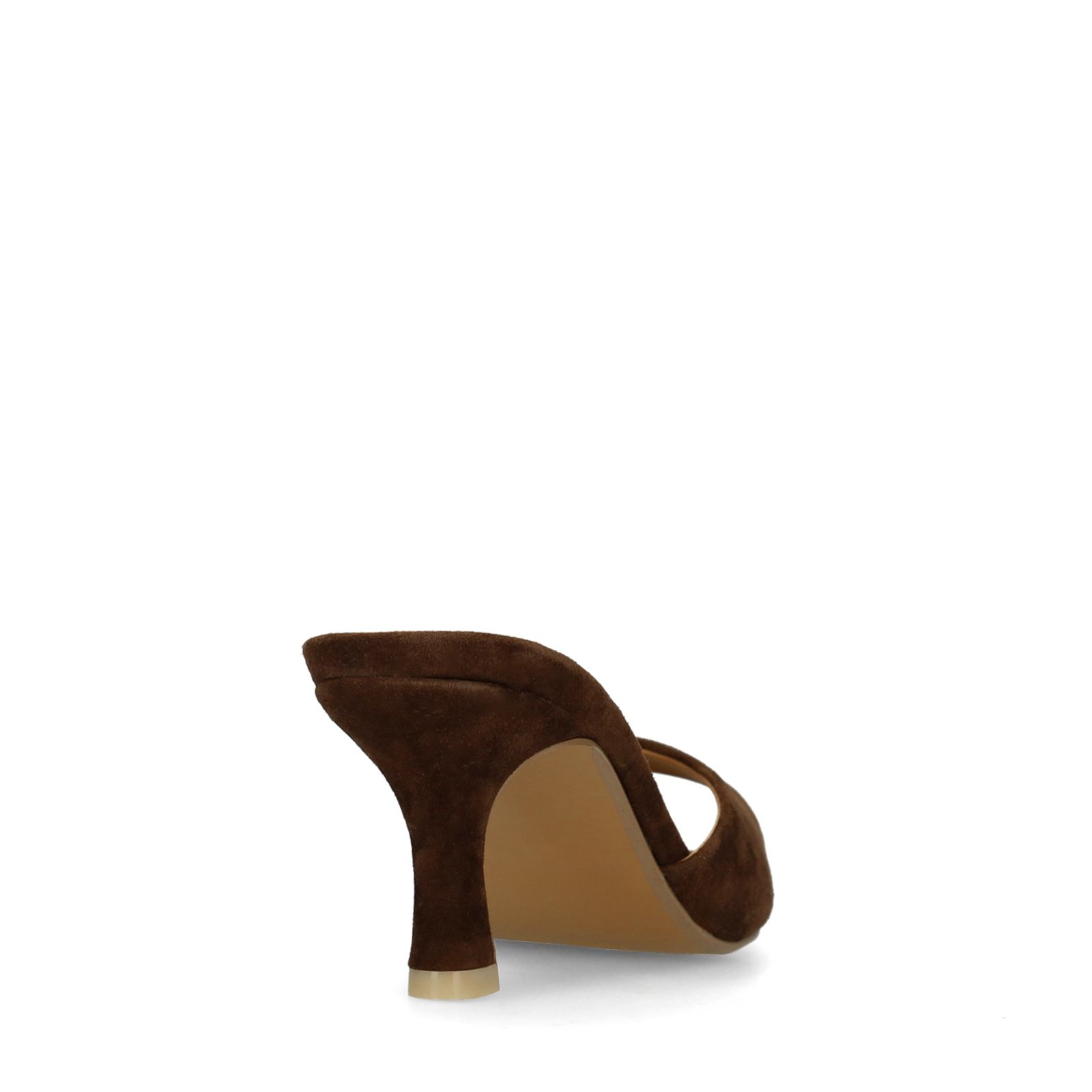 Bruine suède pumps
