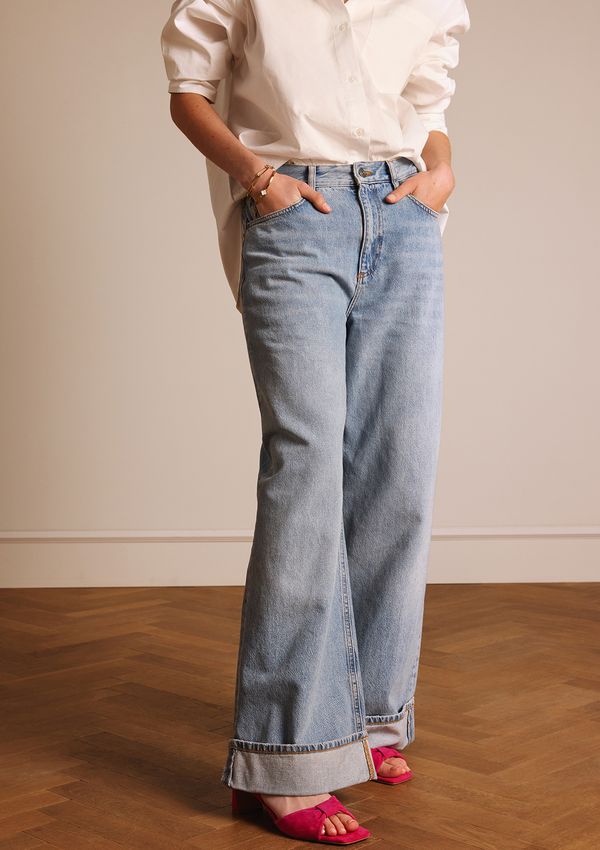 Roze suède sandalen met hak