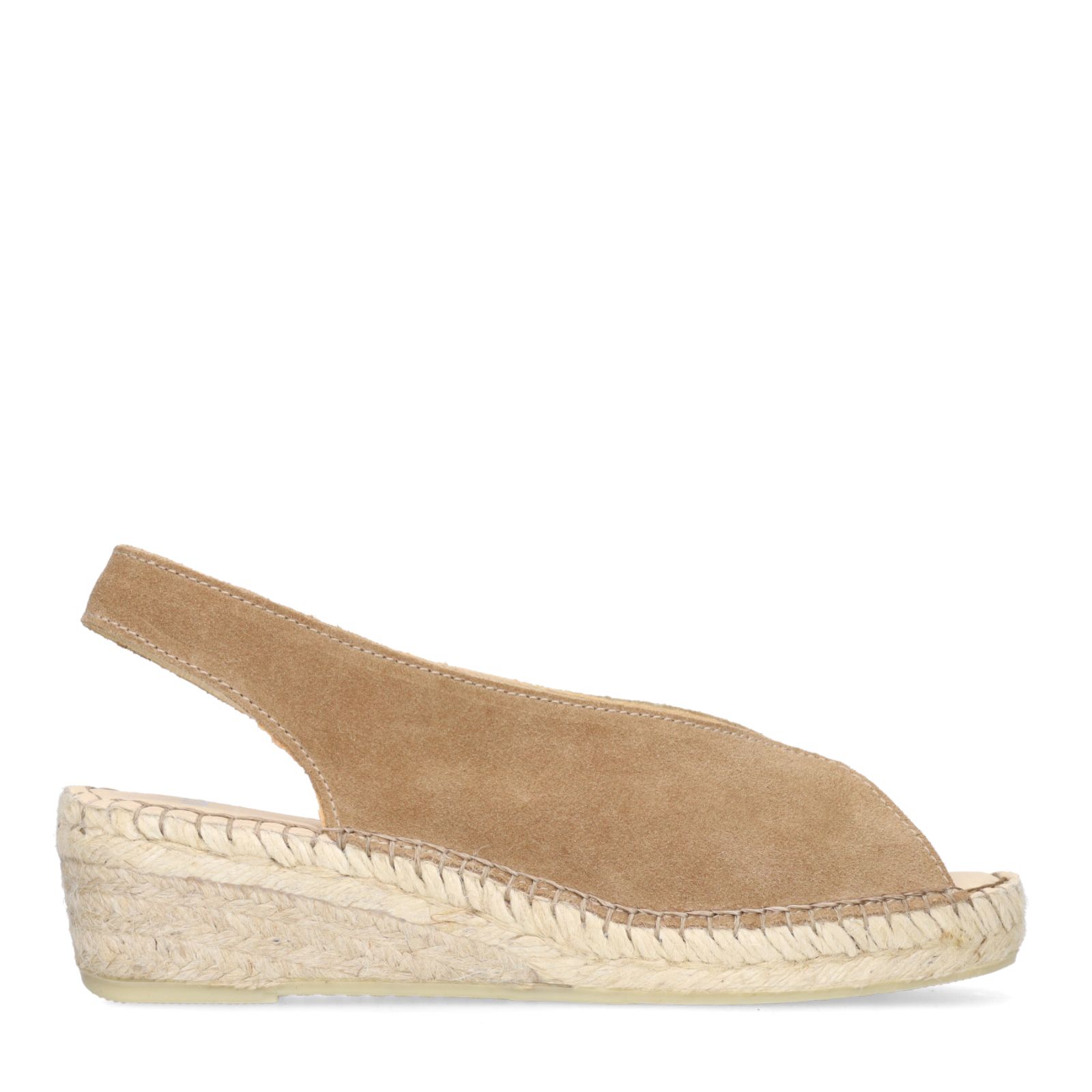 Taupe suède sleehakken