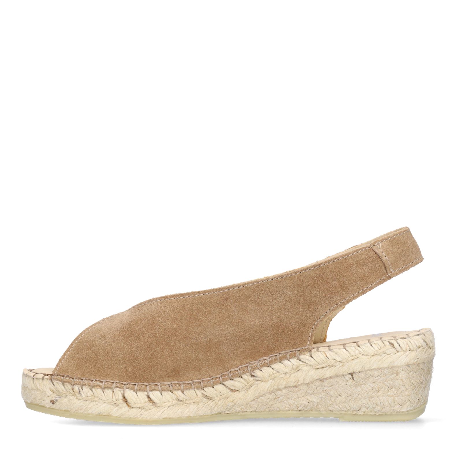 Taupe suède sleehakken