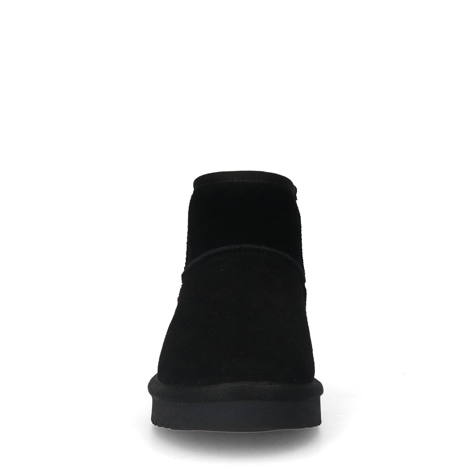 Zwarte suède boots