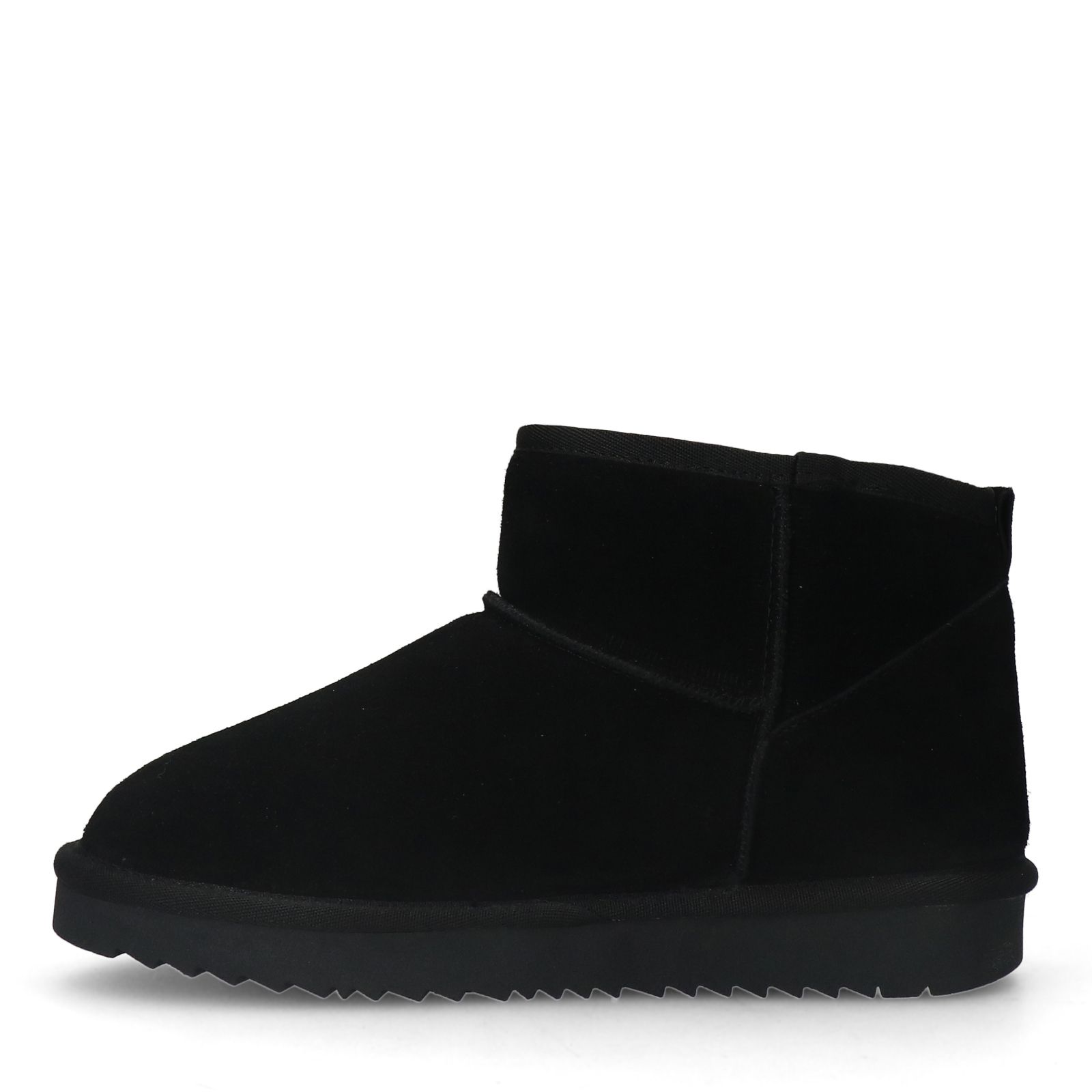 Zwarte suède boots
