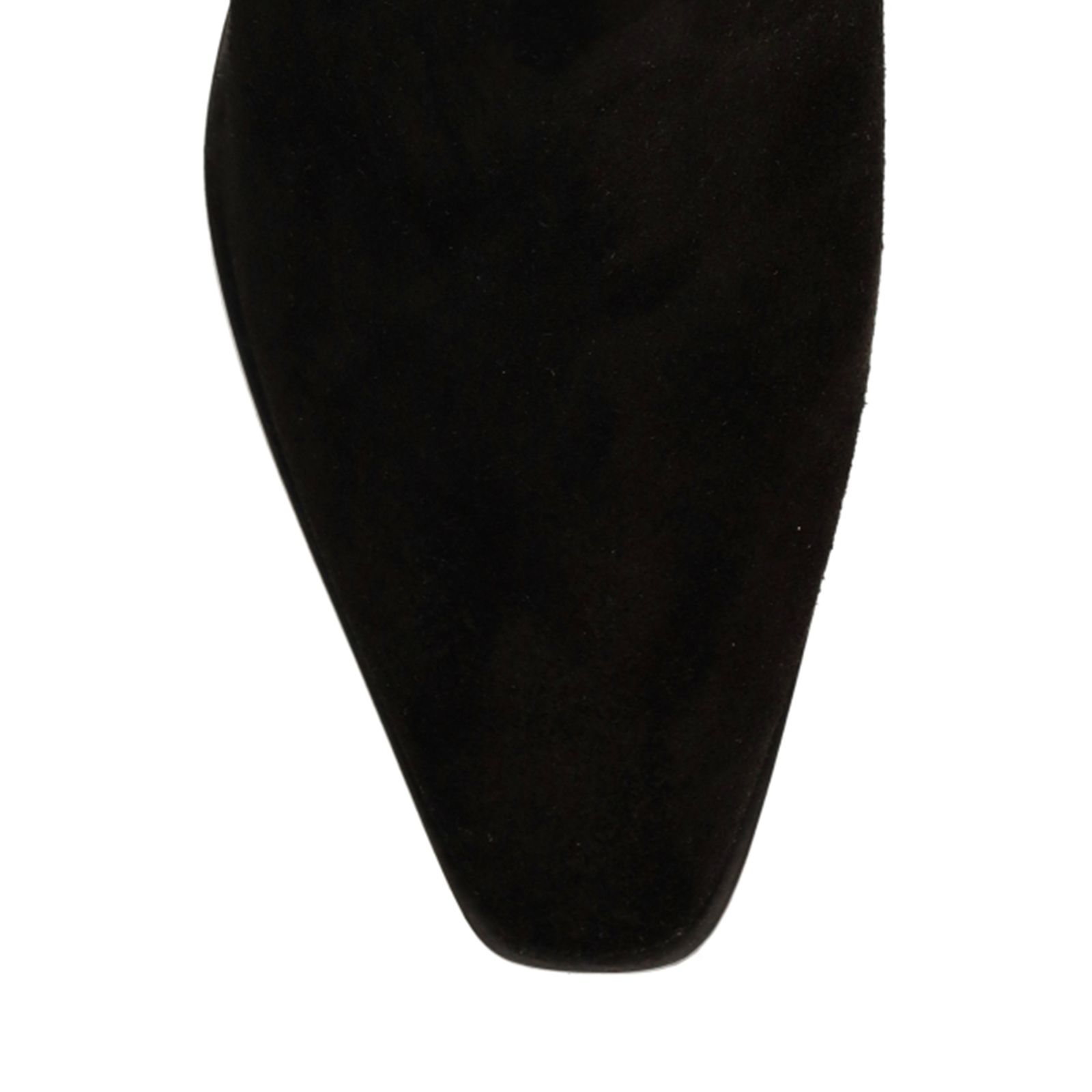 Zwarte suède chelsea boots