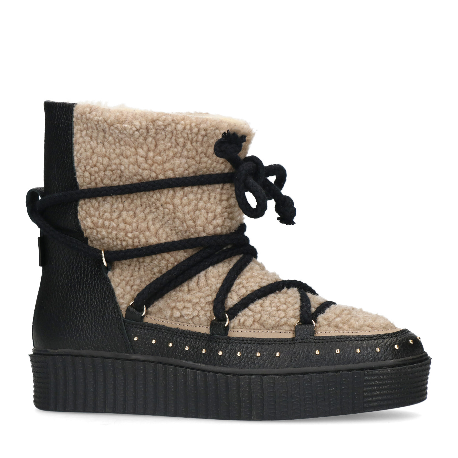 Black snow boots online