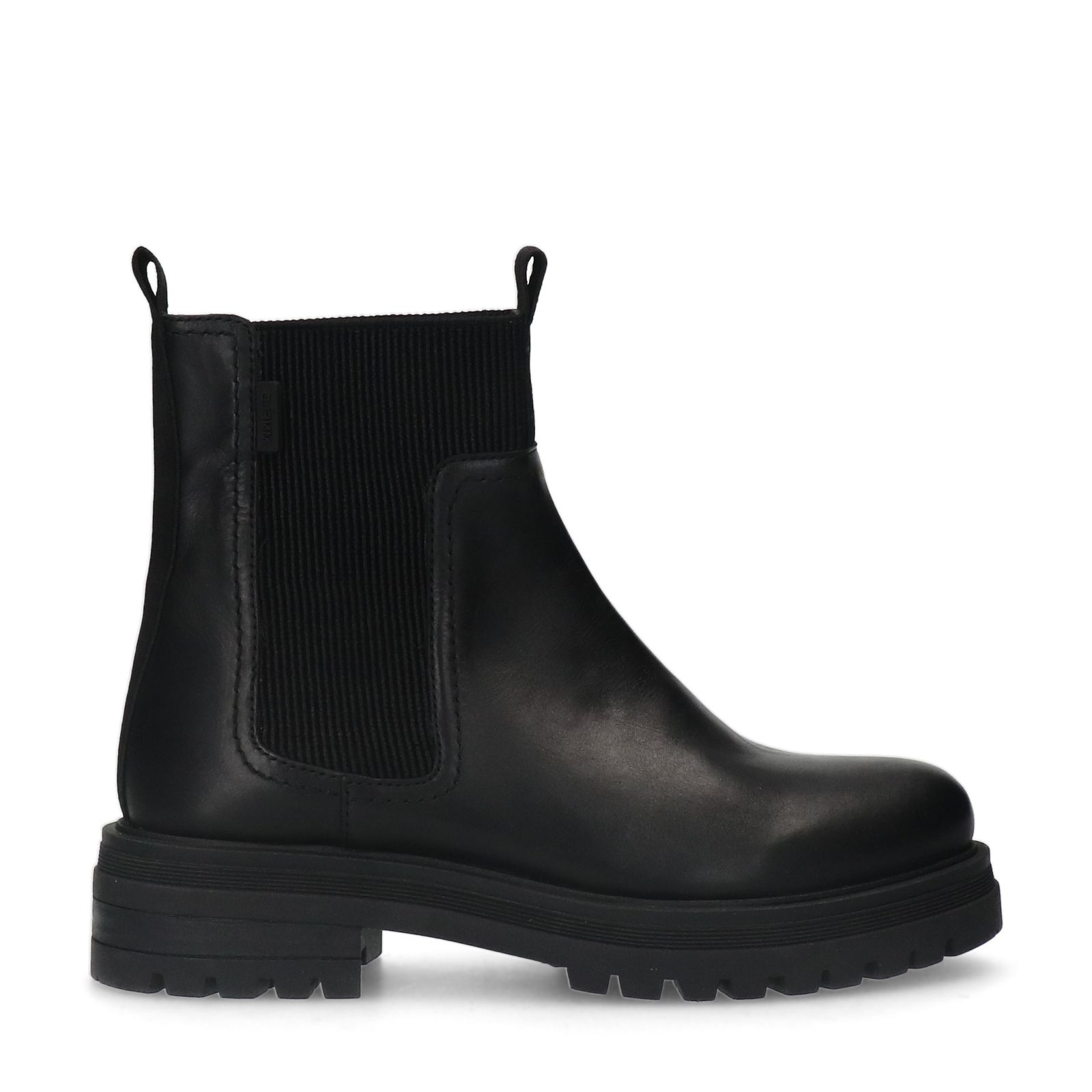 Schwarze Chelsea Boots aus Leder