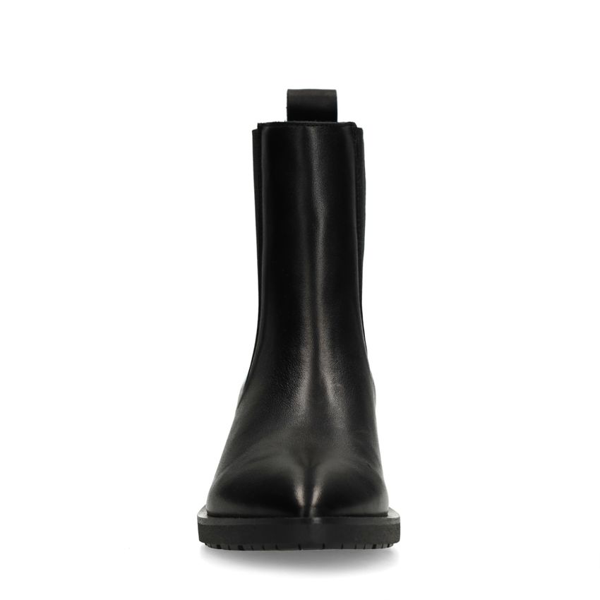 Schwarze Chelsea Boots aus Leder