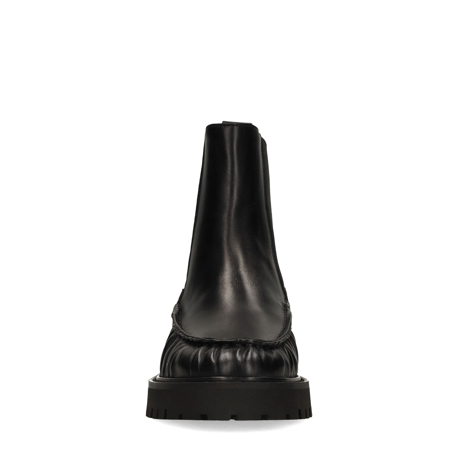 Schwarze Chelsea Boots aus Leder