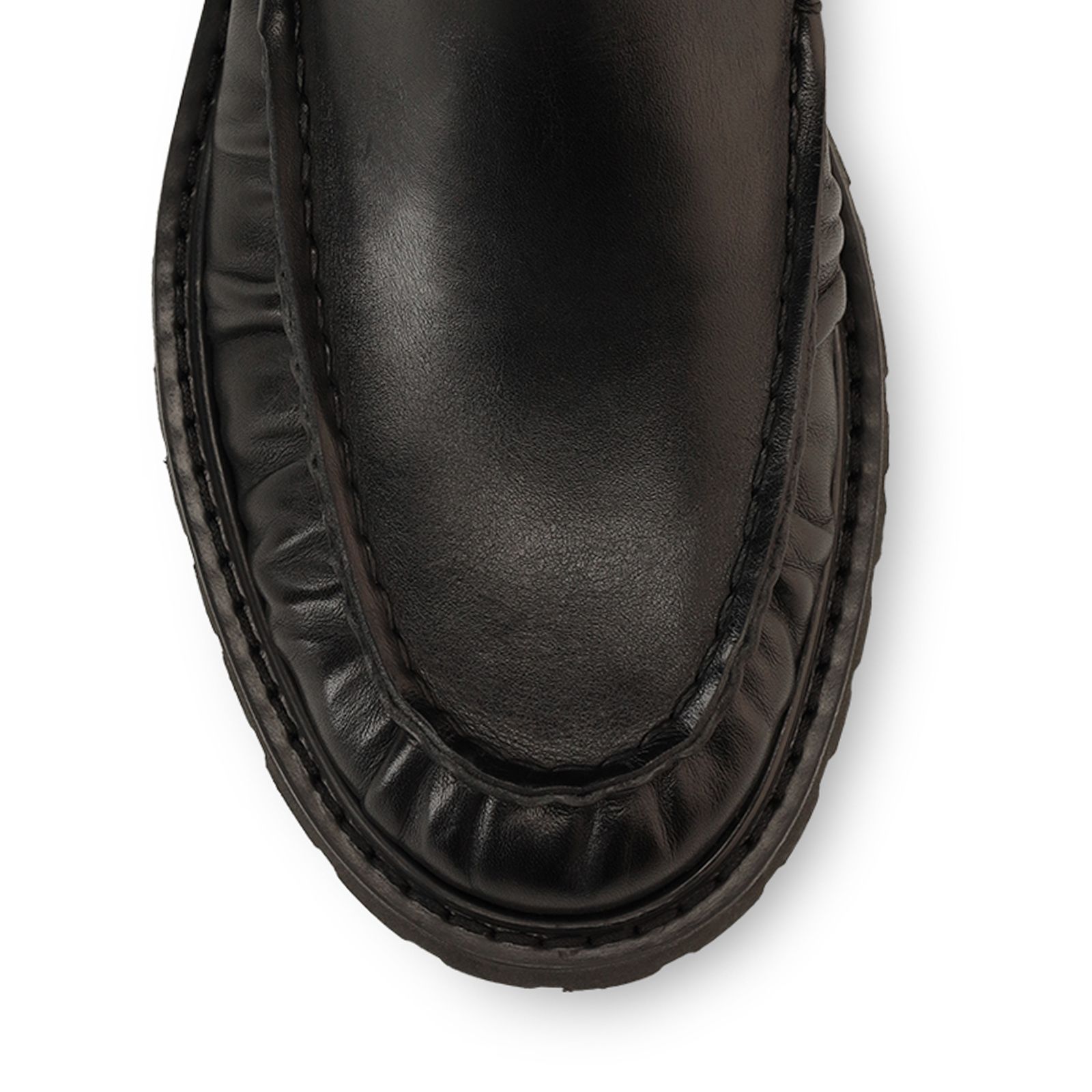 Schwarze Chelsea Boots aus Leder