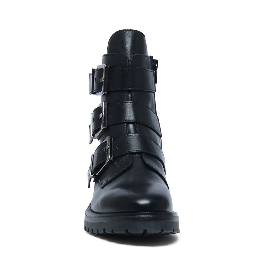 Zwarte biker boots