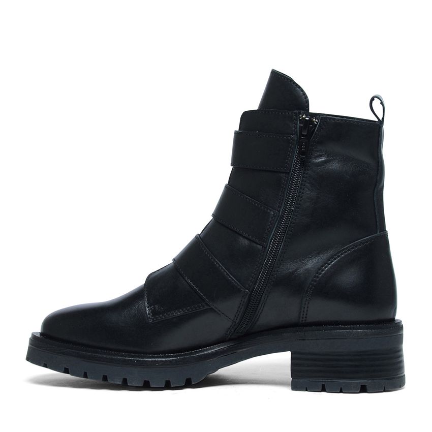 Zwarte biker boots