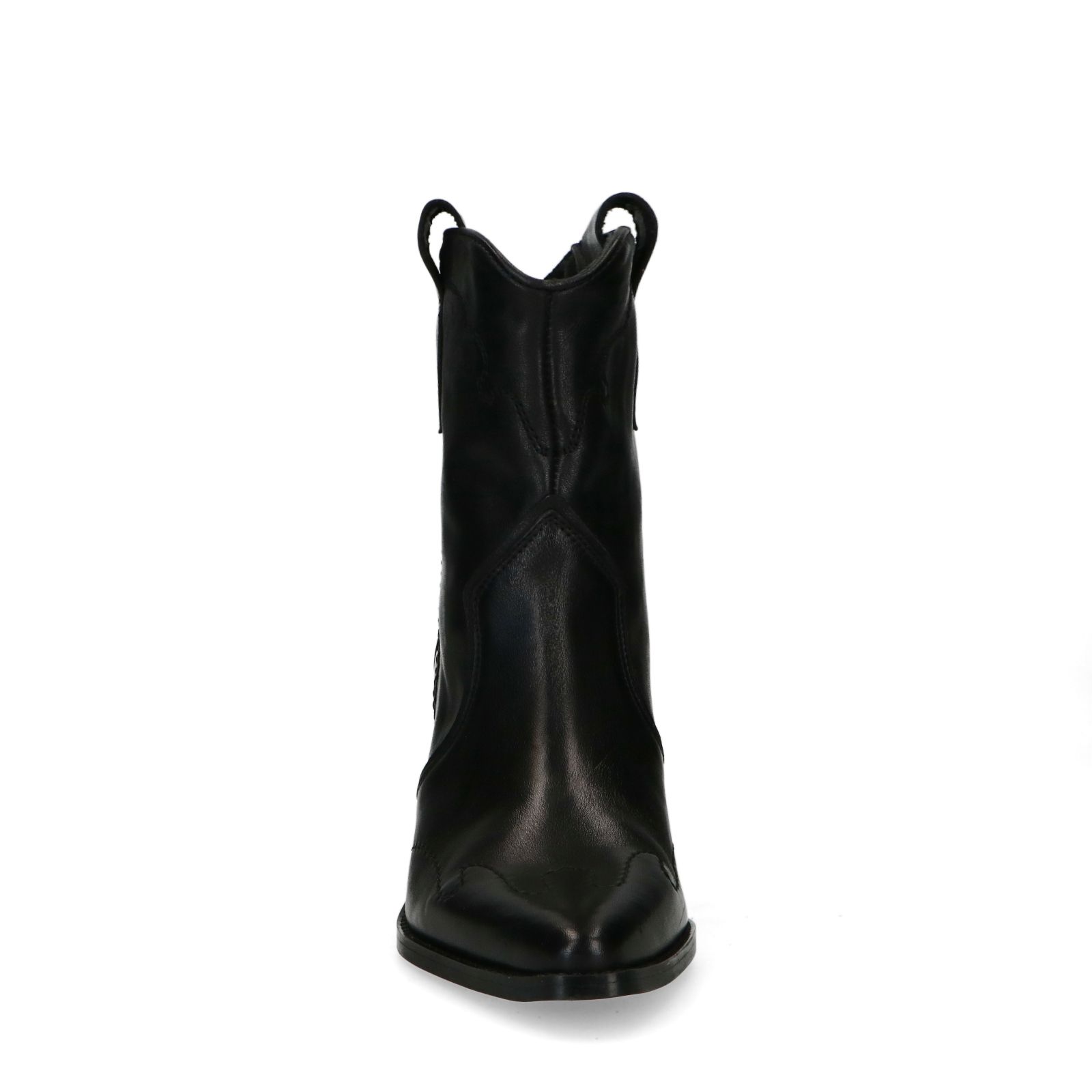 Schwarze Western Boots aus Leder