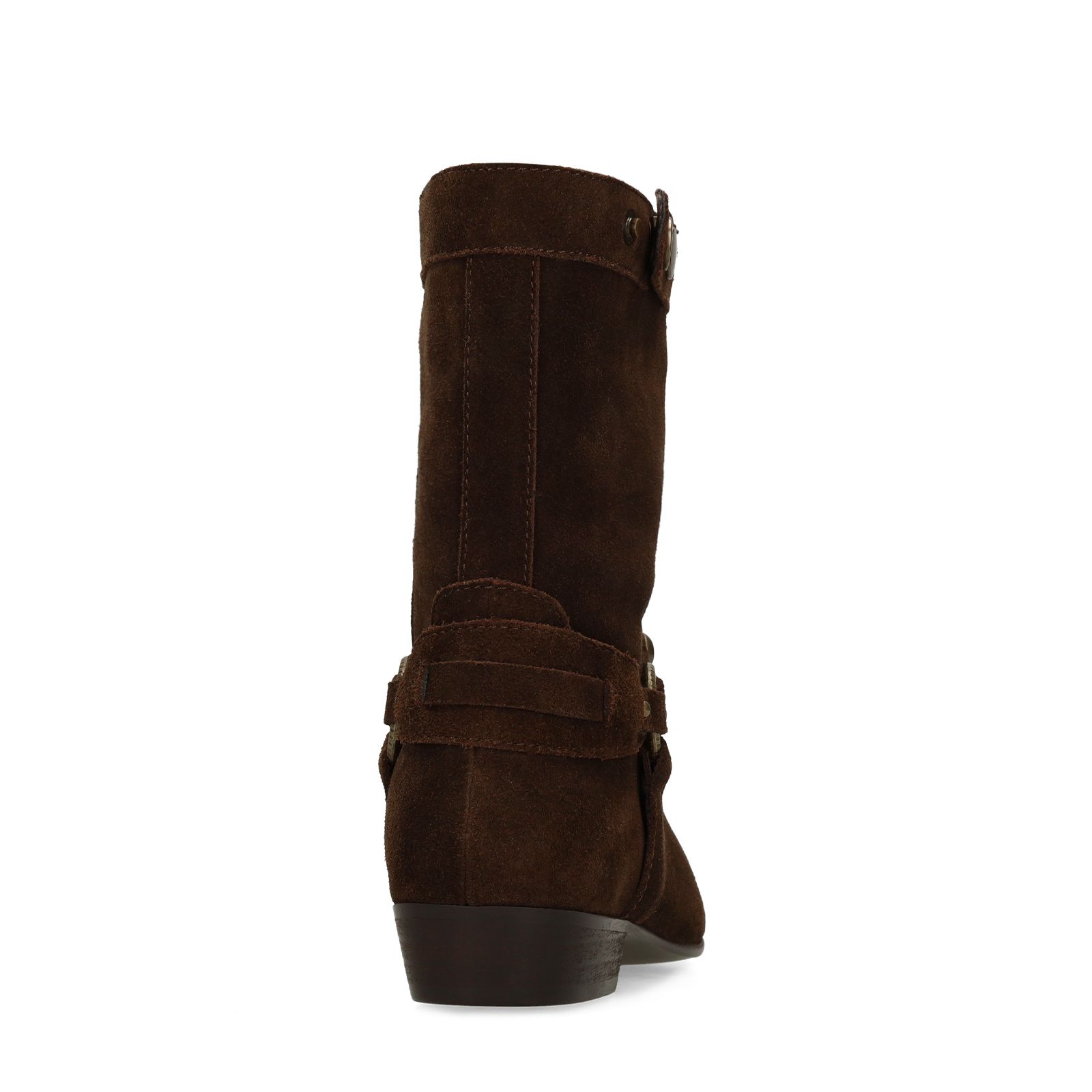 Bruine suède western boots