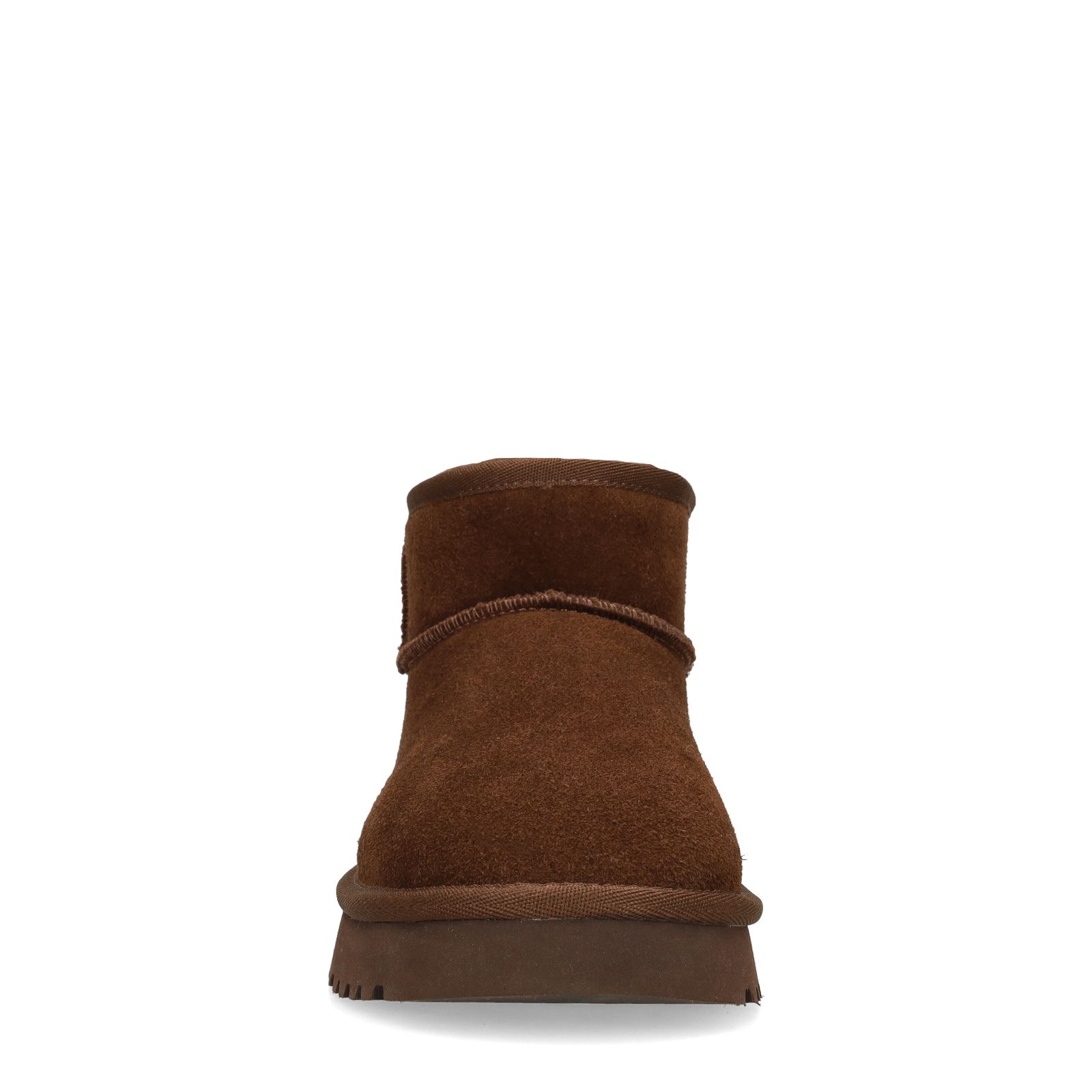 Donkerbruine suède snowboots