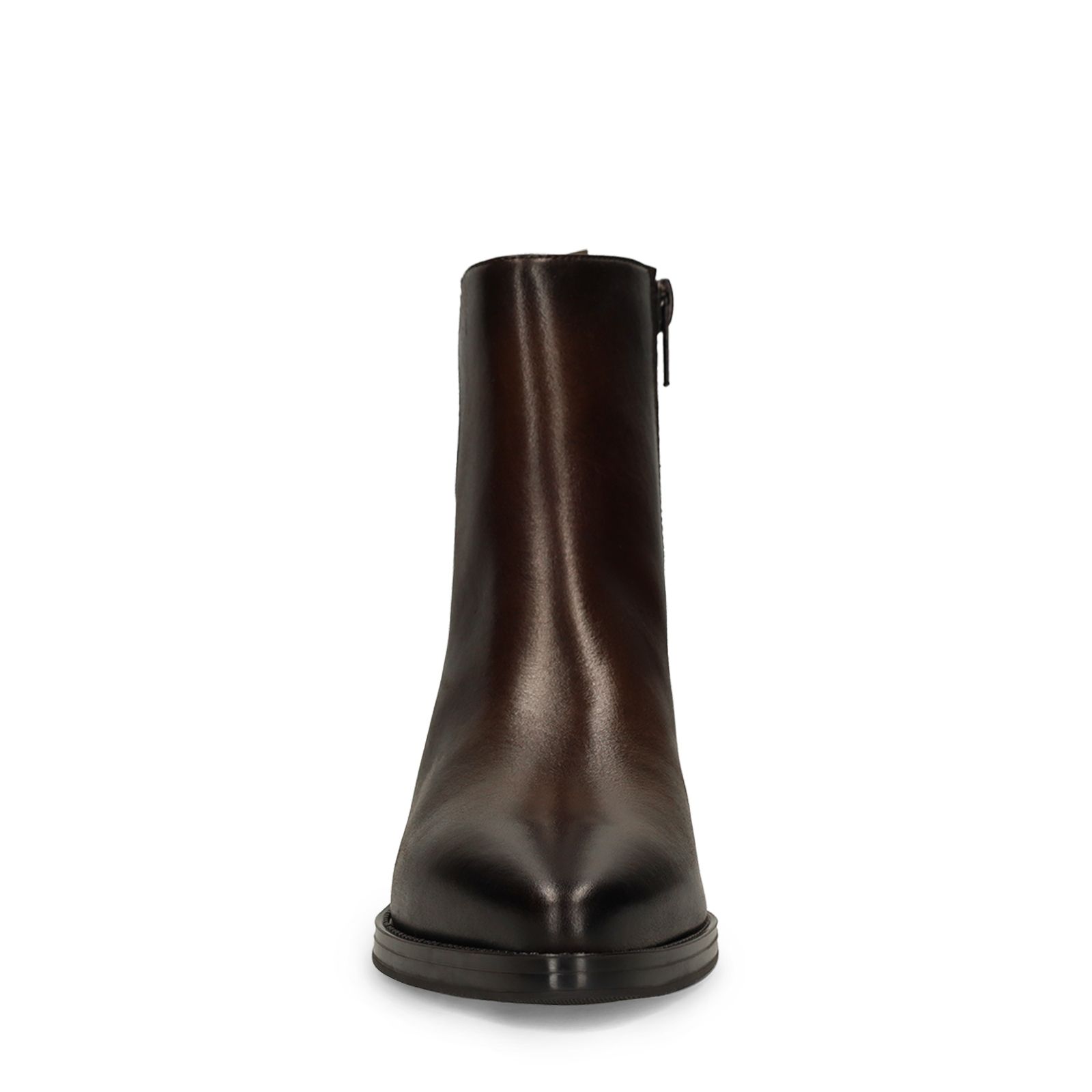 Braune Lederstiefeletten