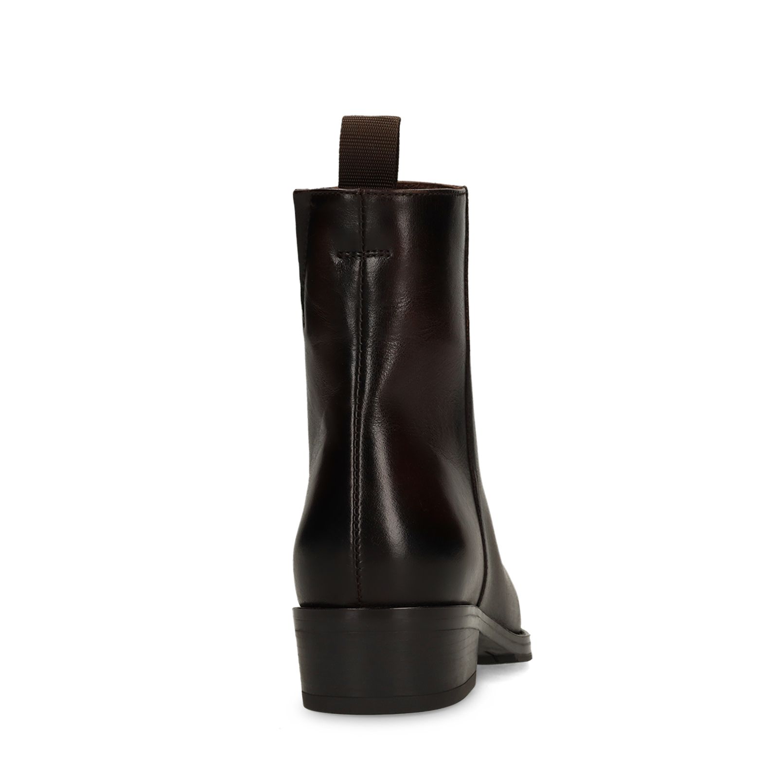 Braune Lederstiefeletten