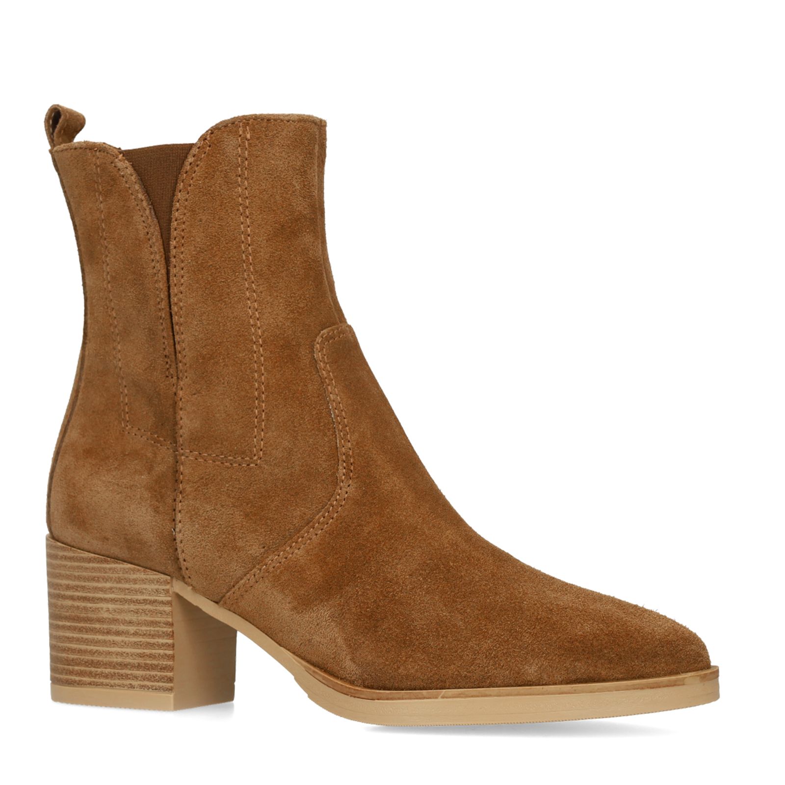Braune Lederstiefel