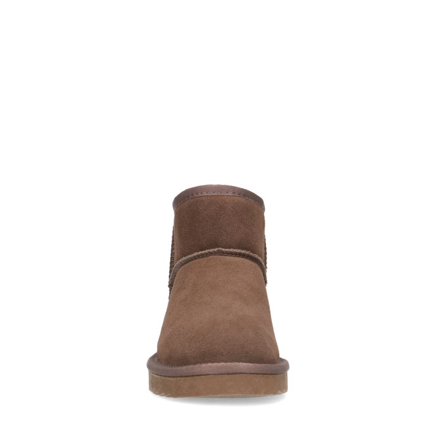 Taupe suède boots