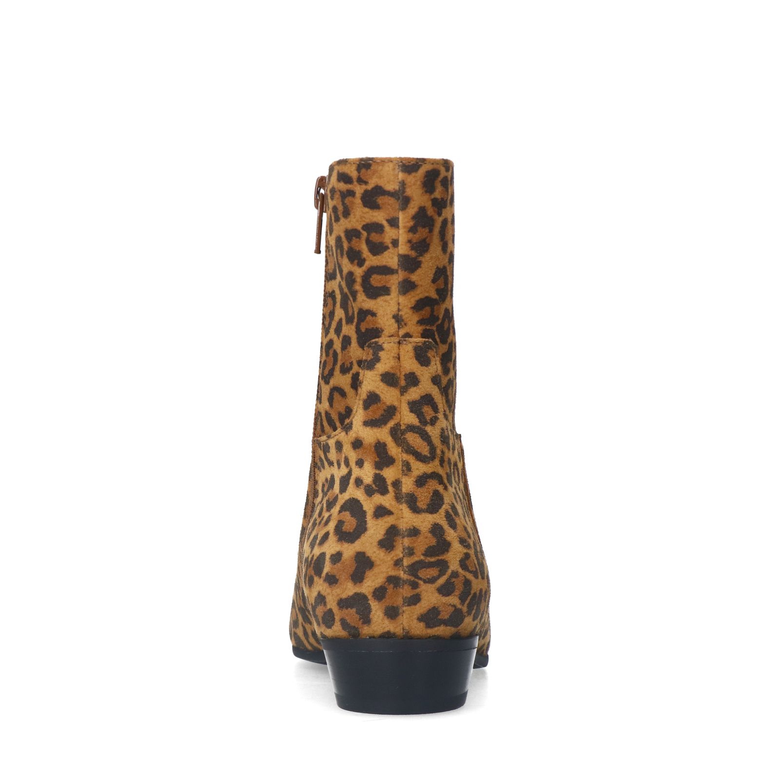 Leopard suède chelsea boots