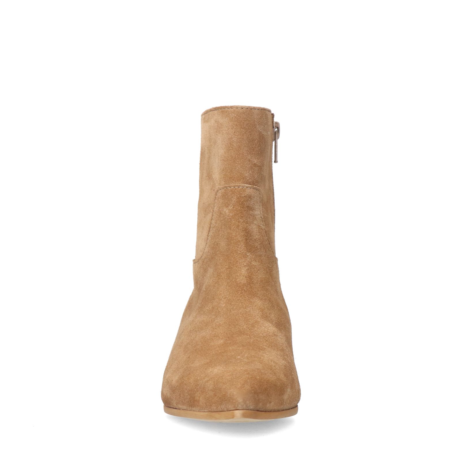 Beige suède chelsea boots