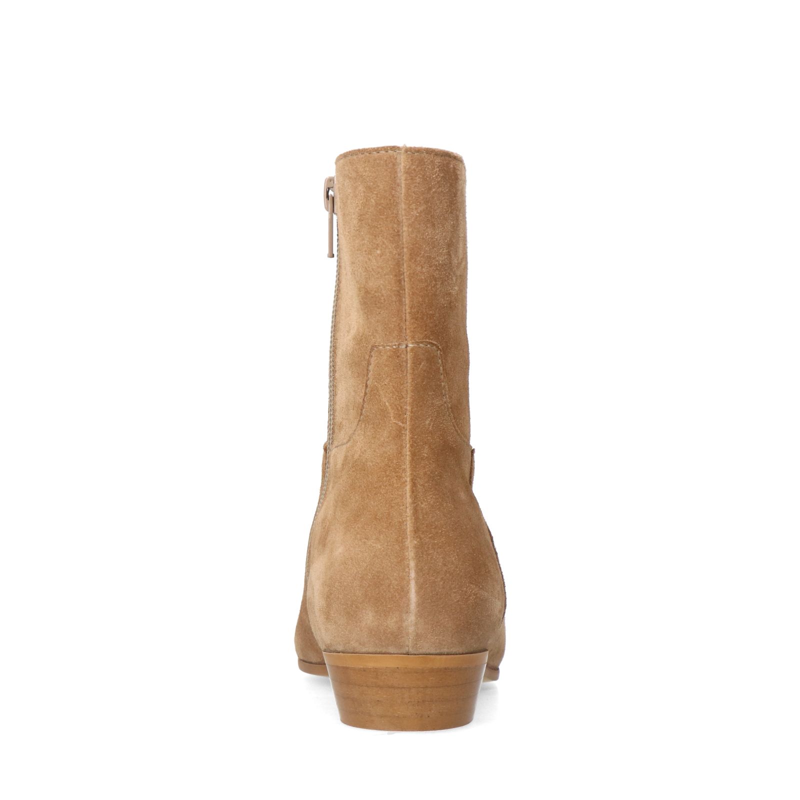 Beige suède chelsea boots