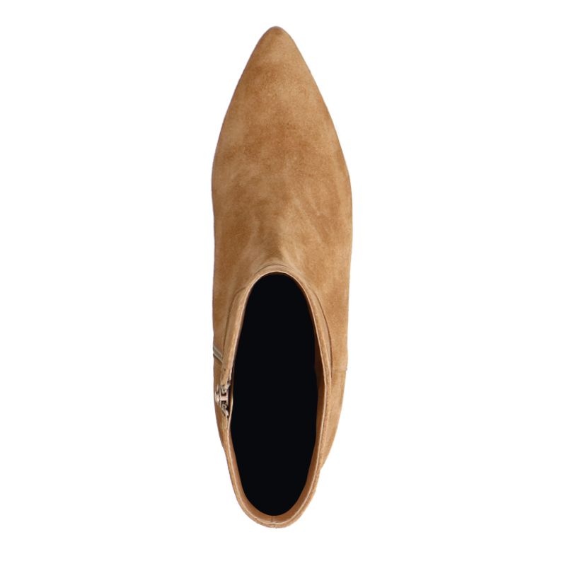 Beige suède chelsea boots