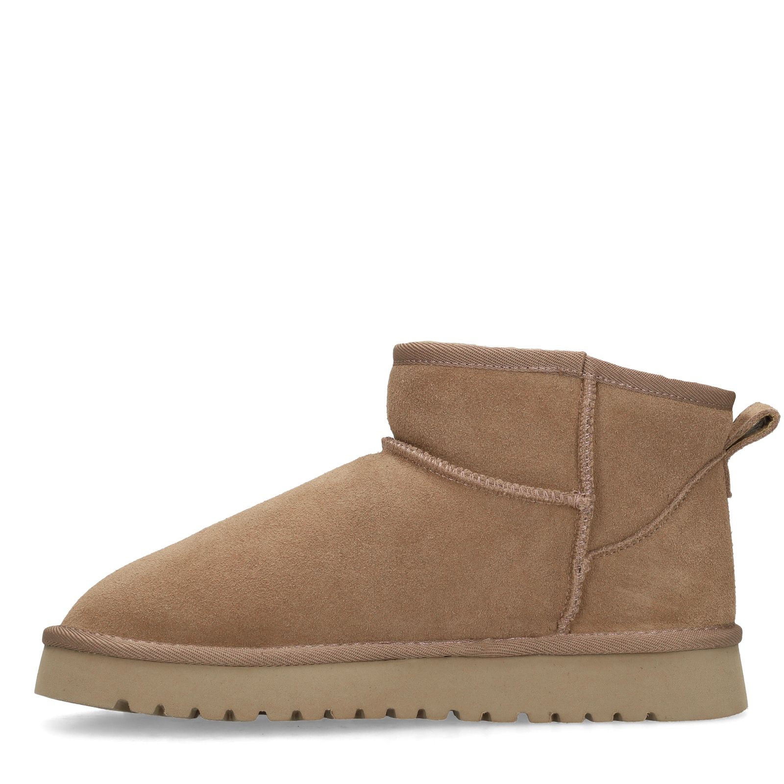 Taupe suède snowboots
