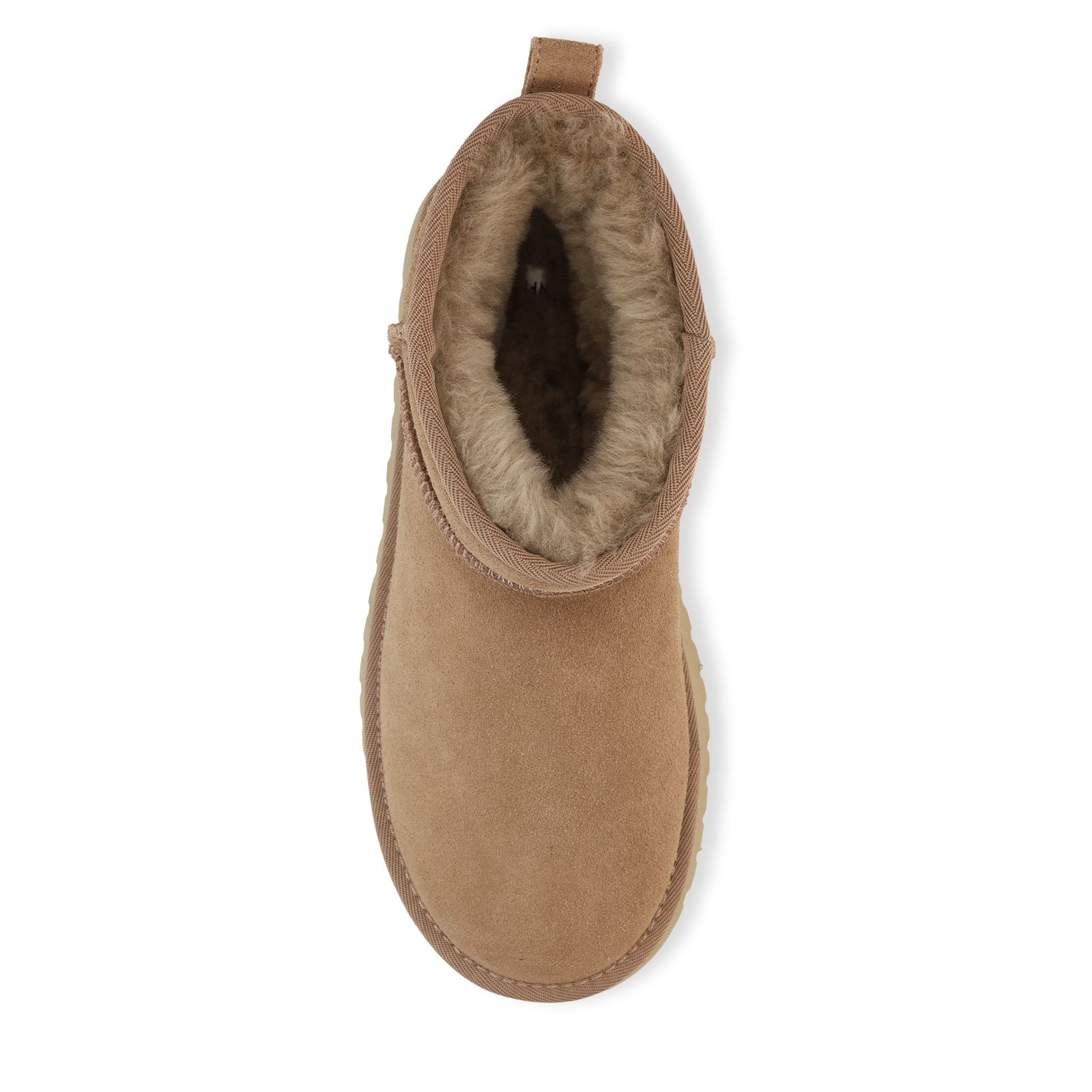 Taupe suède snowboots