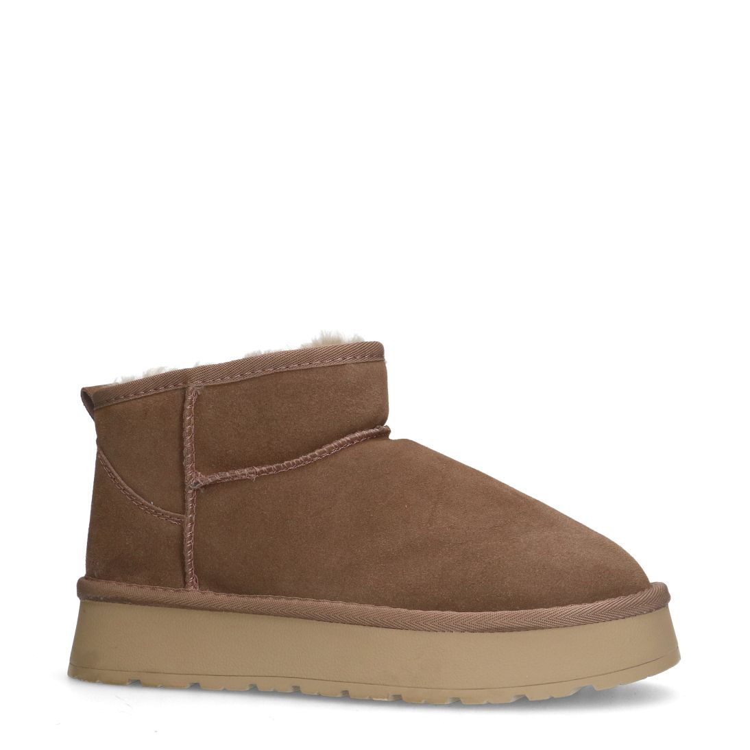 Beige suède snowboots
