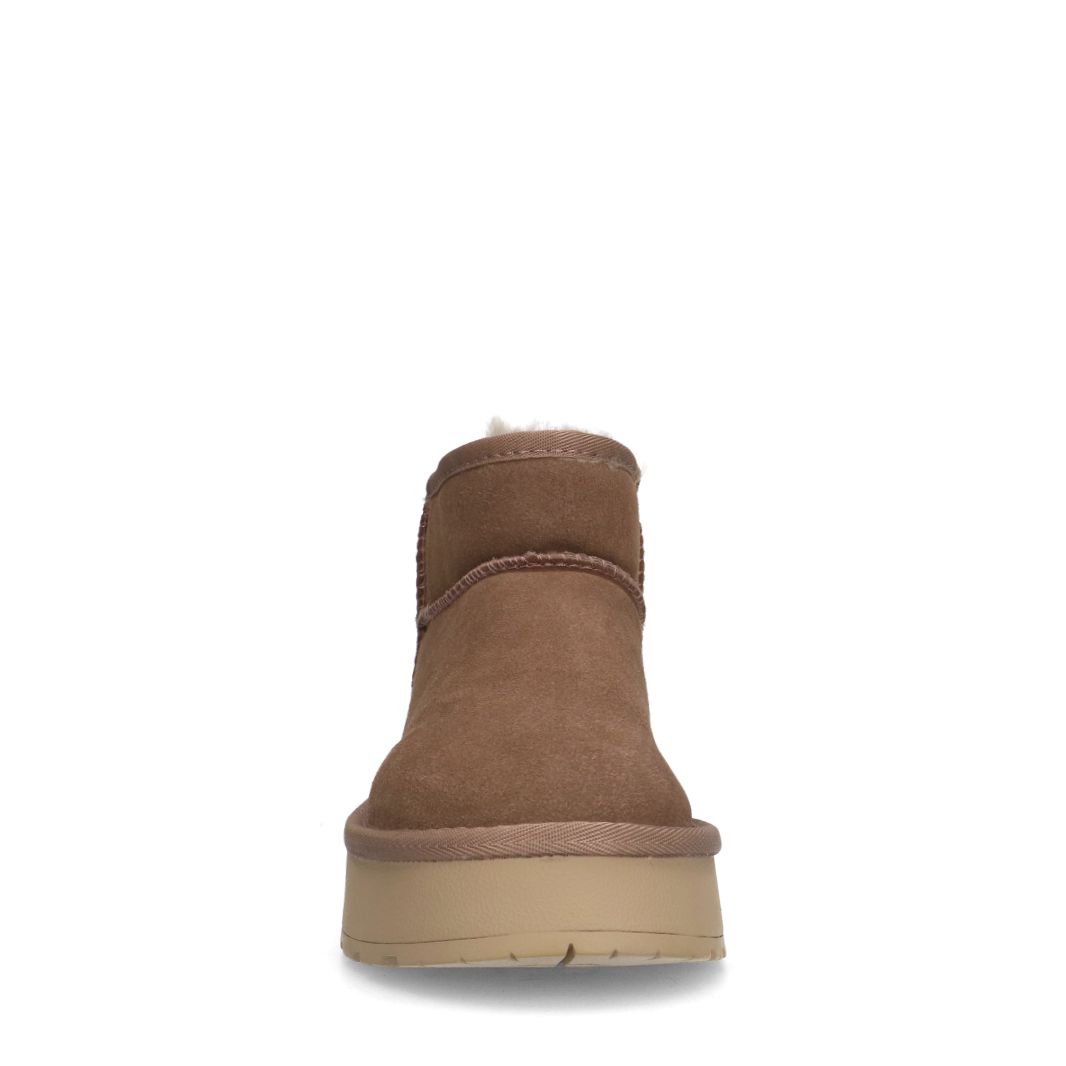 Beige suède snowboots