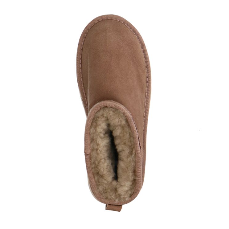 Beige suède snowboots
