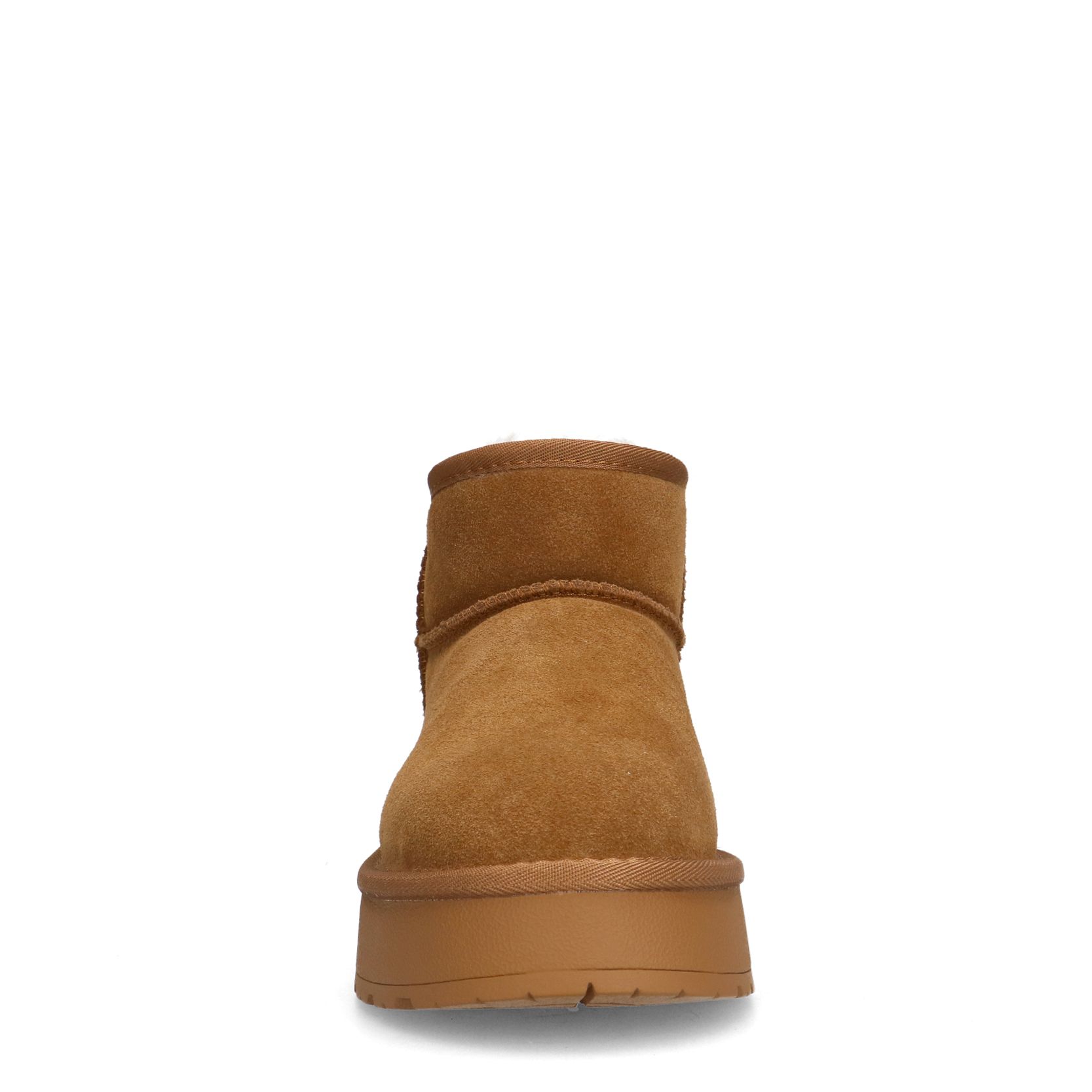 Cognac suède snowboots