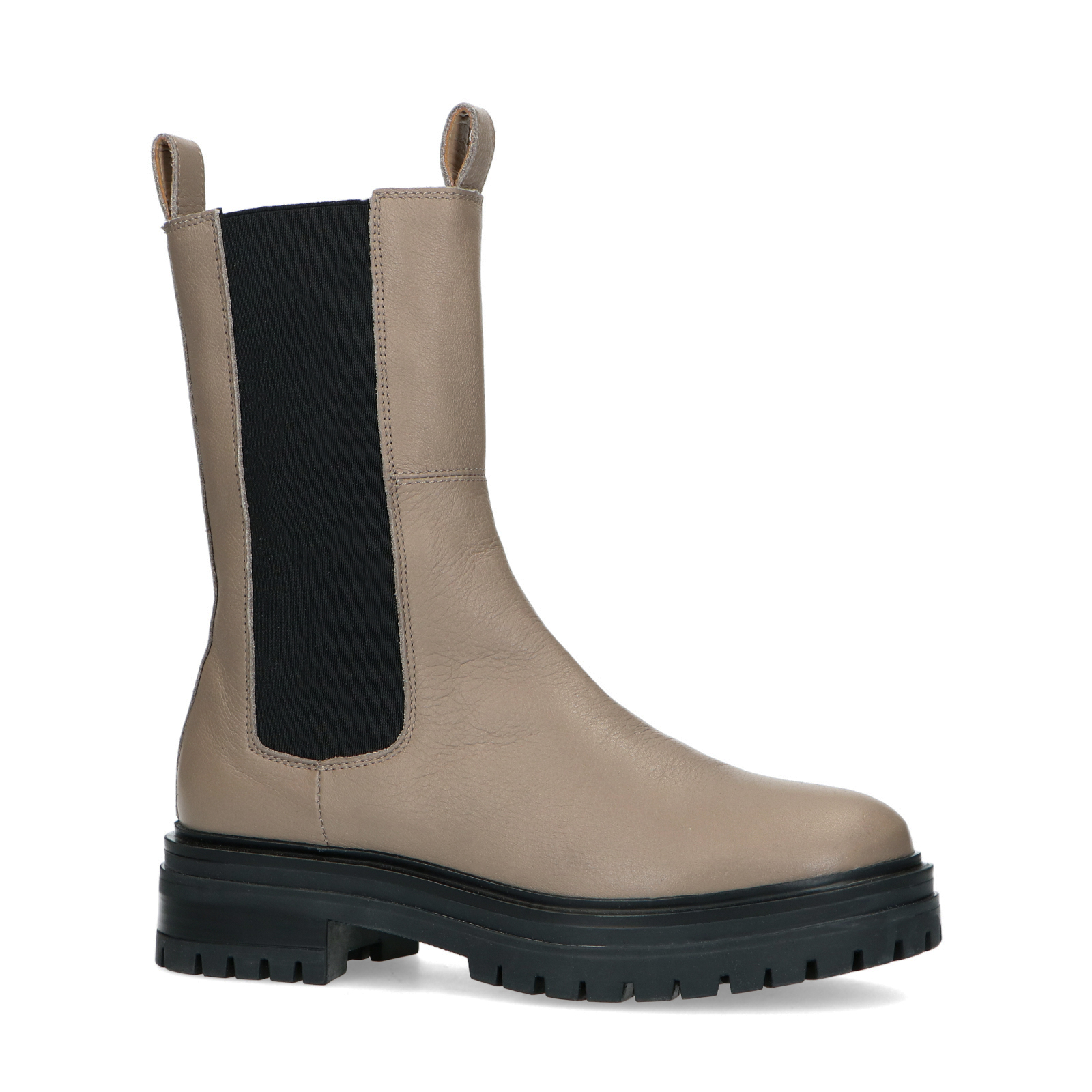 Hoge leren chelsea online boots