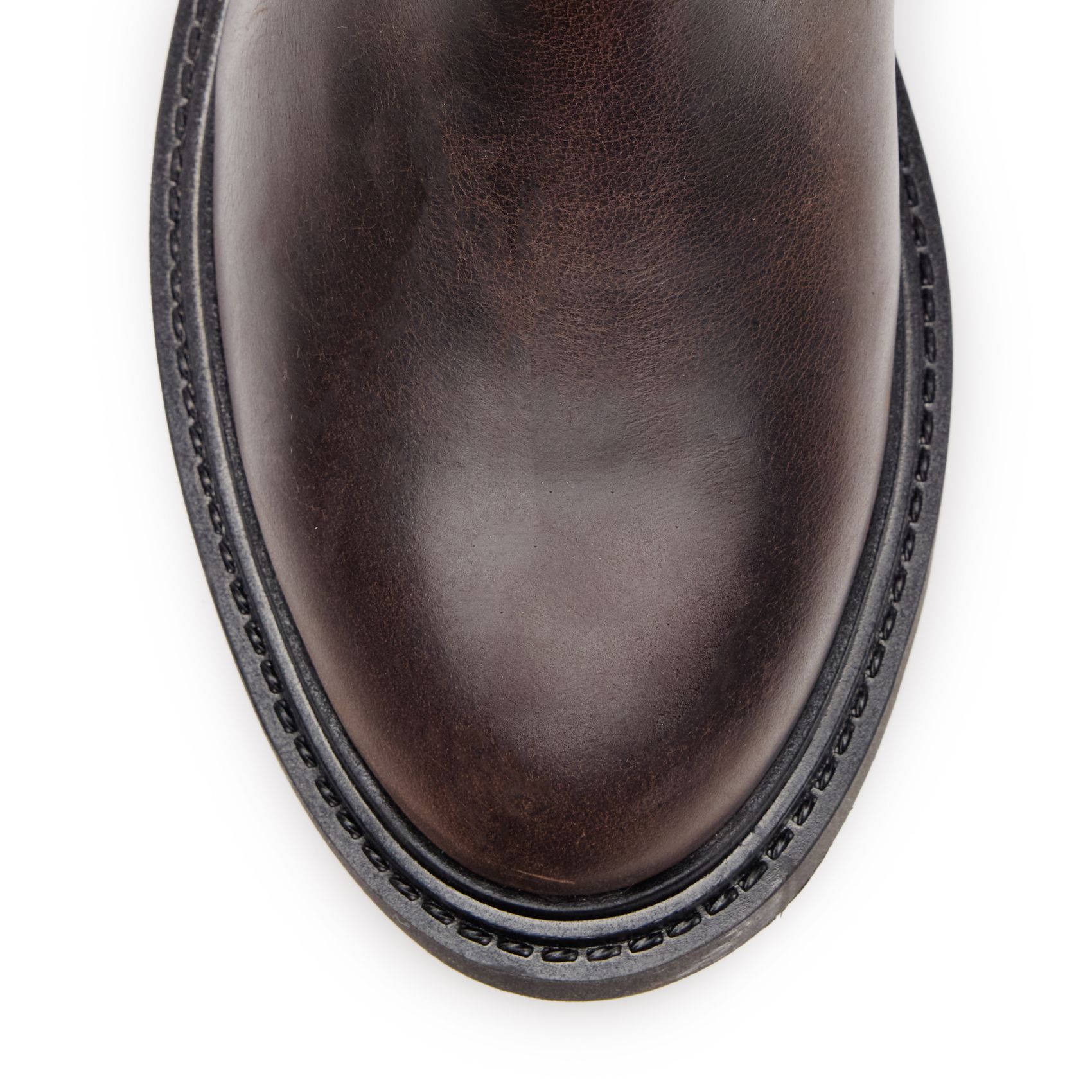 Braune Lederstiefel