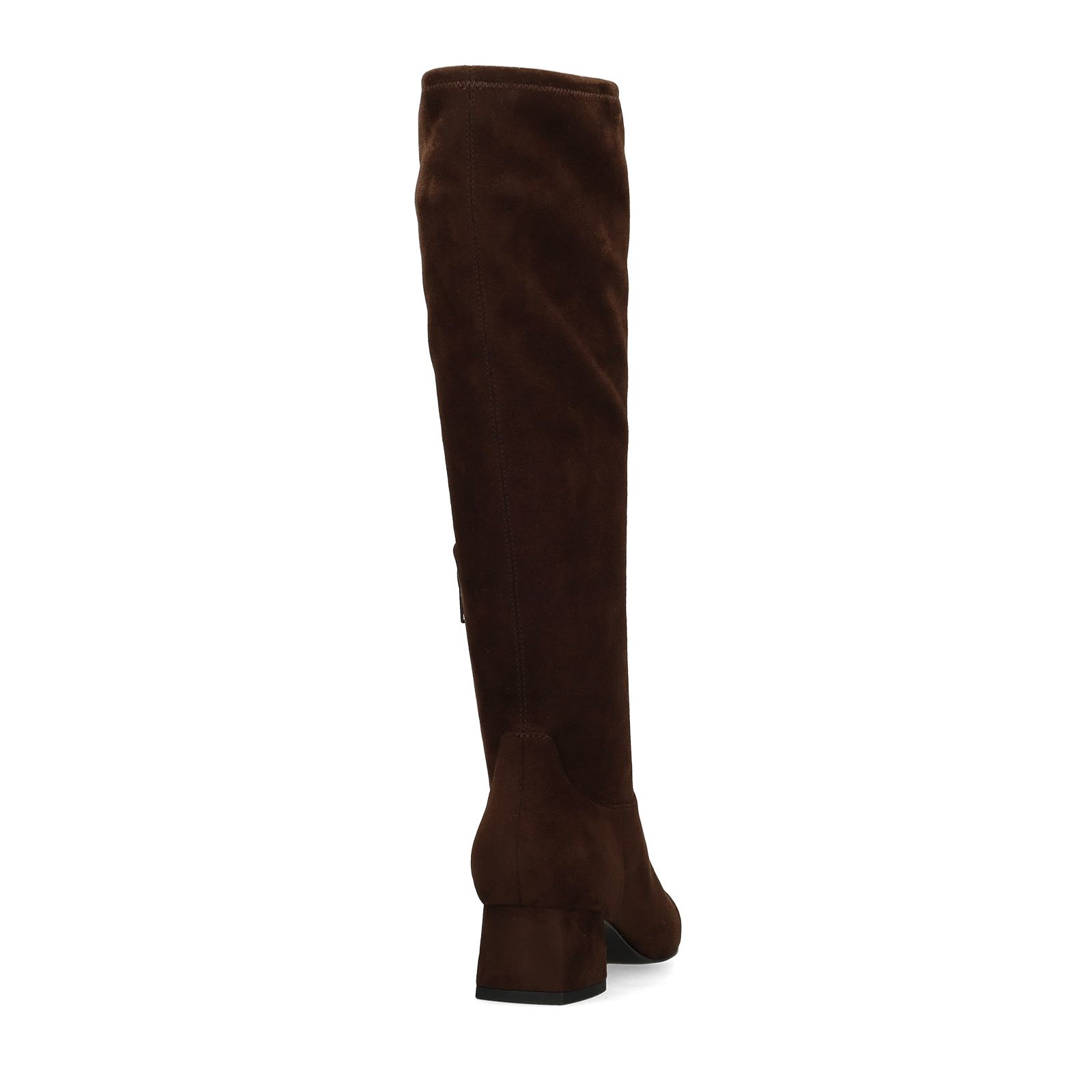 Donkerbruine stretch laarzen